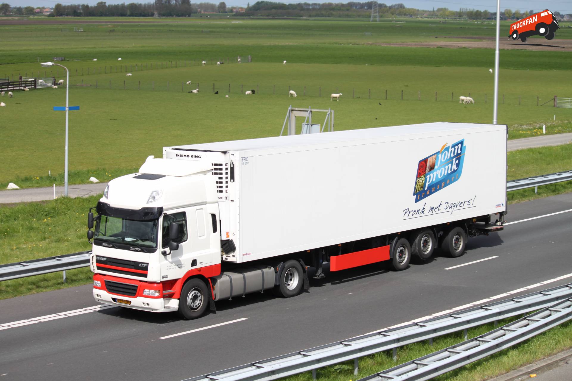 DAF CF85 vrachtwagen van John Pronk