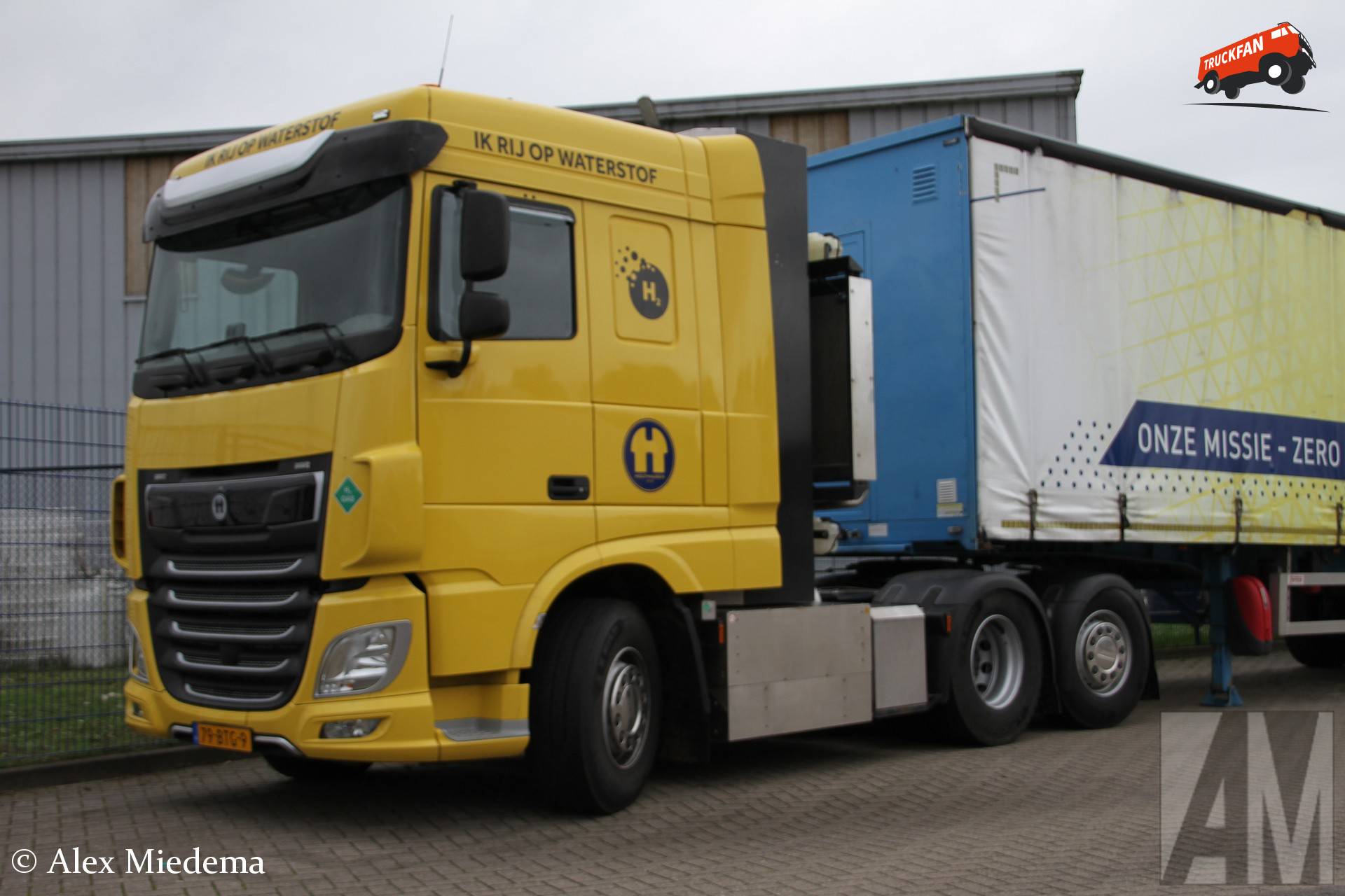 Waterstoftruck van Holthausen met kenteken 79-BTG-9