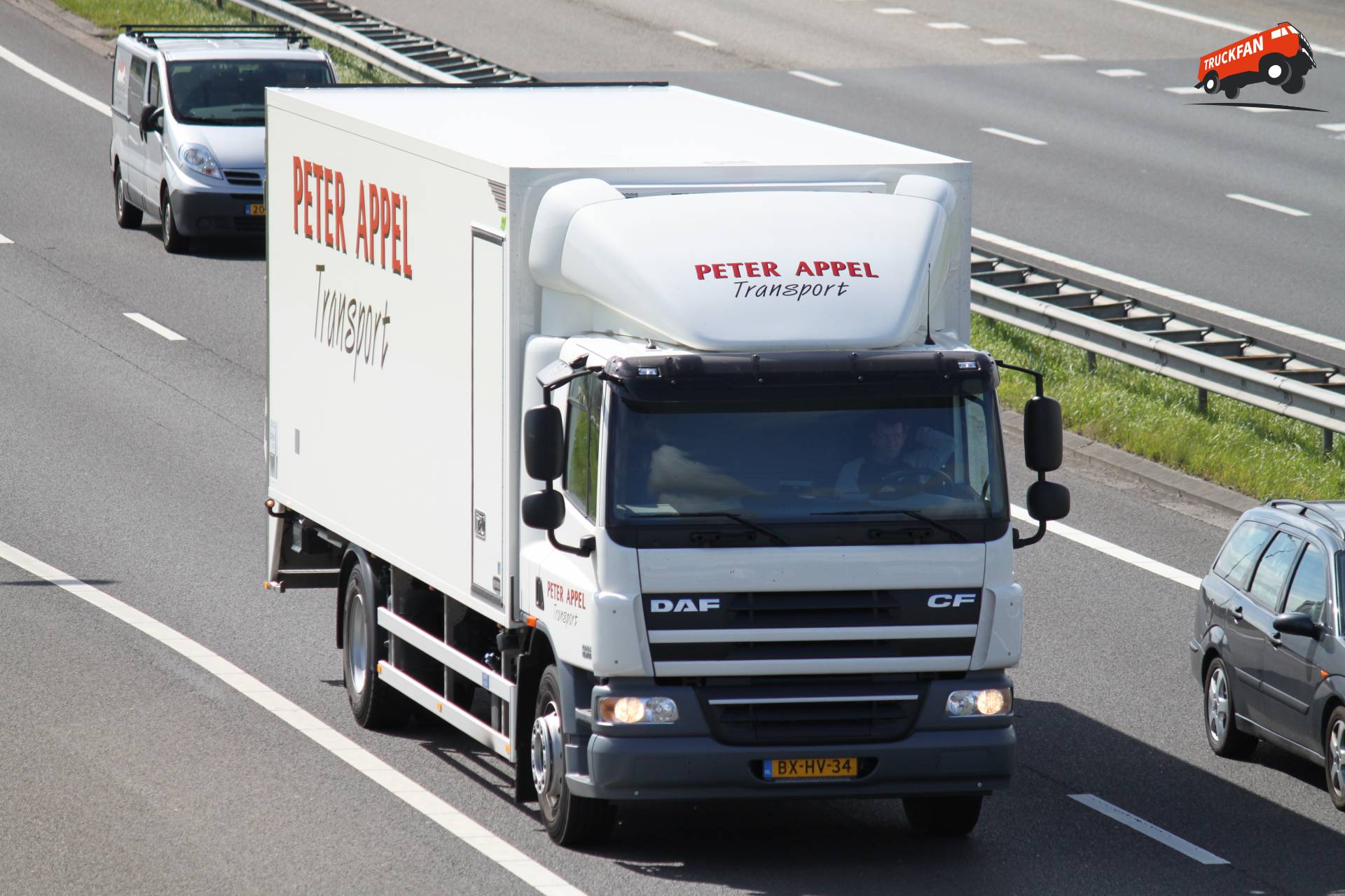 DAF CF75 truck owned by Peter Appel