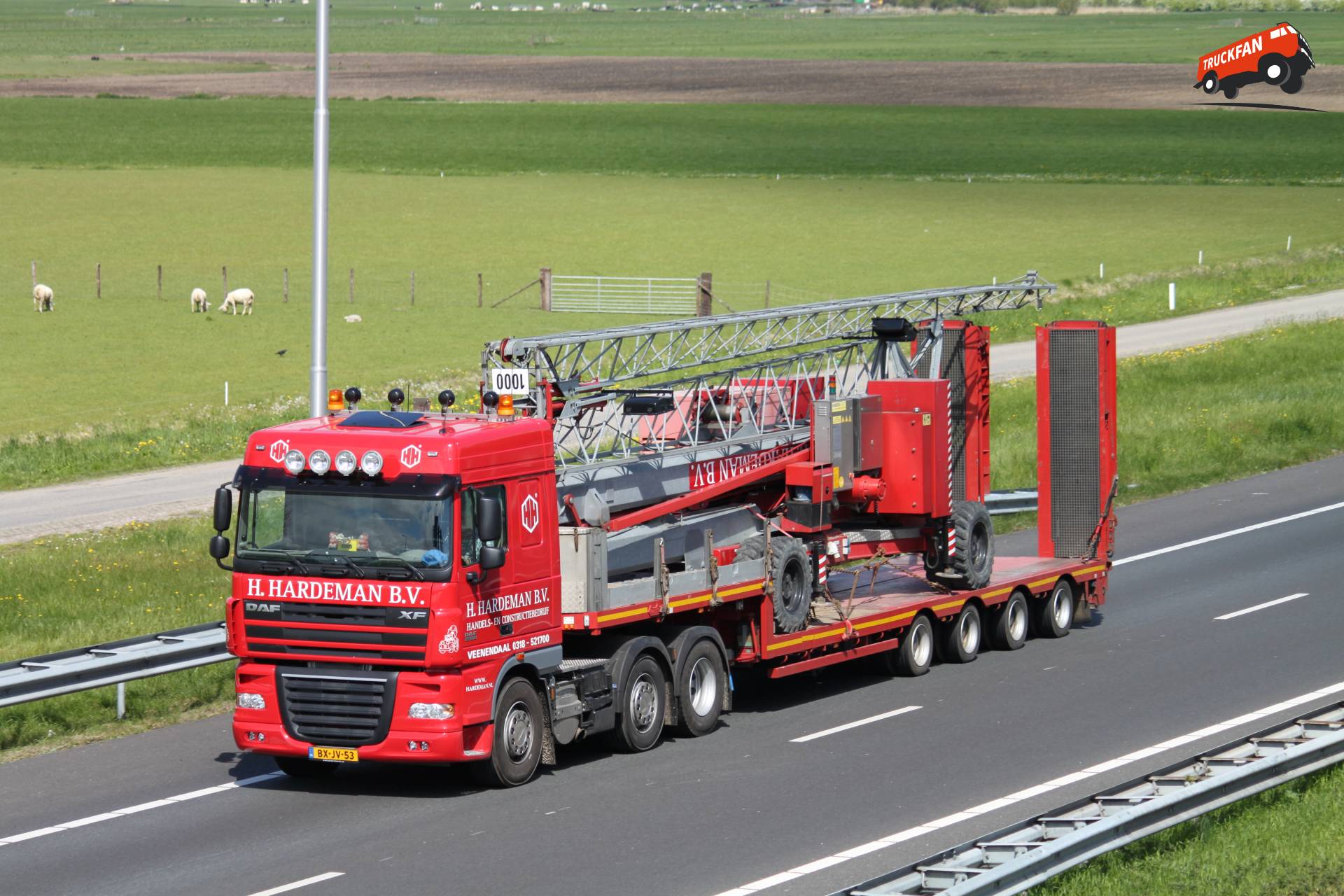 DAF XF105 vrachtwagen