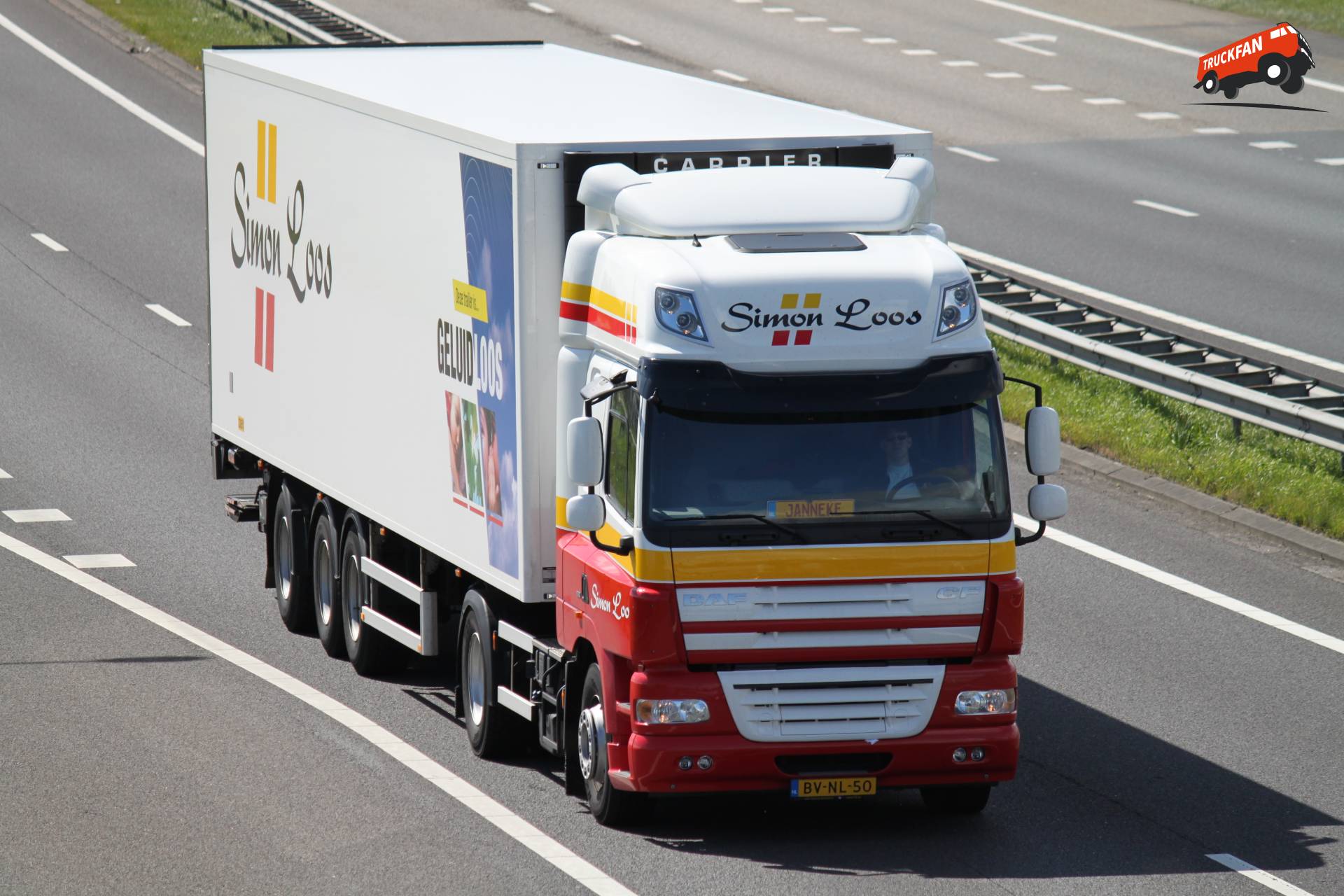 DAF CF85 truck owned by Simon Loos