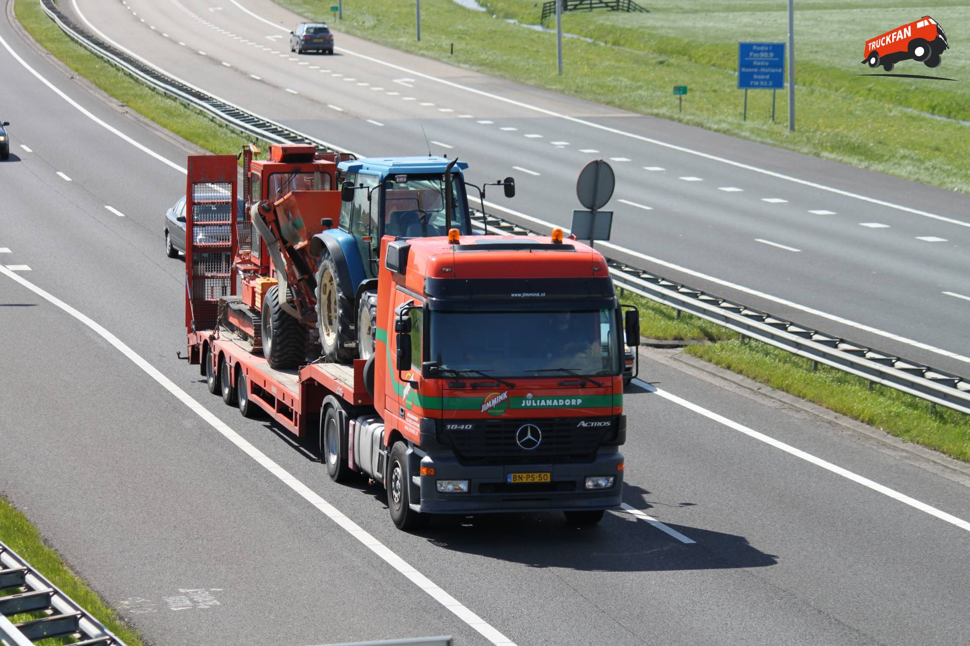Mercedes-Benz Actros vrachtwagen van Jimmink
