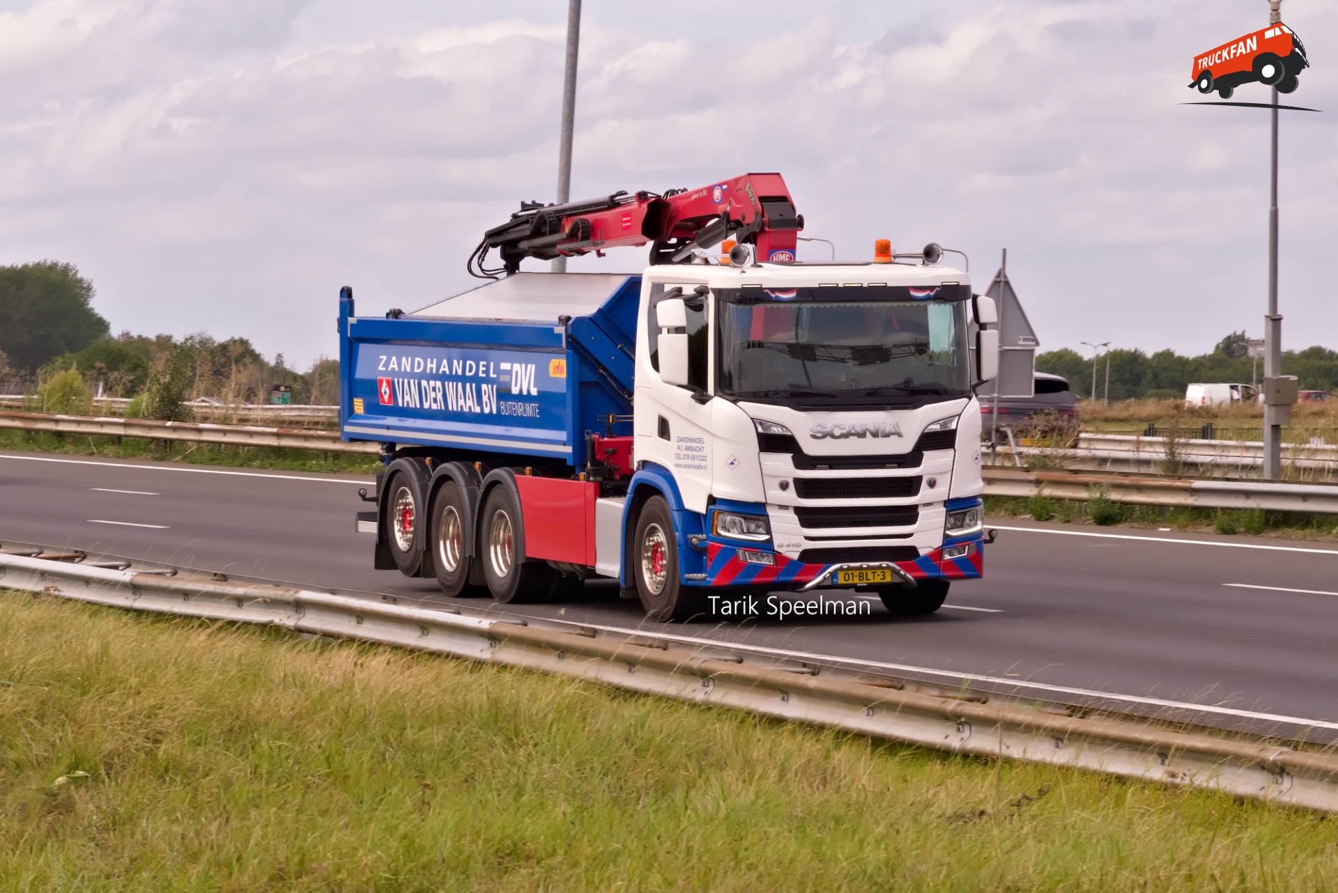 Scania G410 kipper vrachtwagen 01-BLT-3