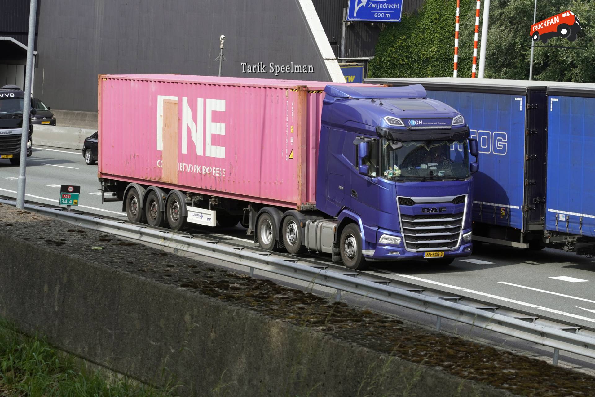 DAF XG vrachtwagen met kenteken 65-BXB-3