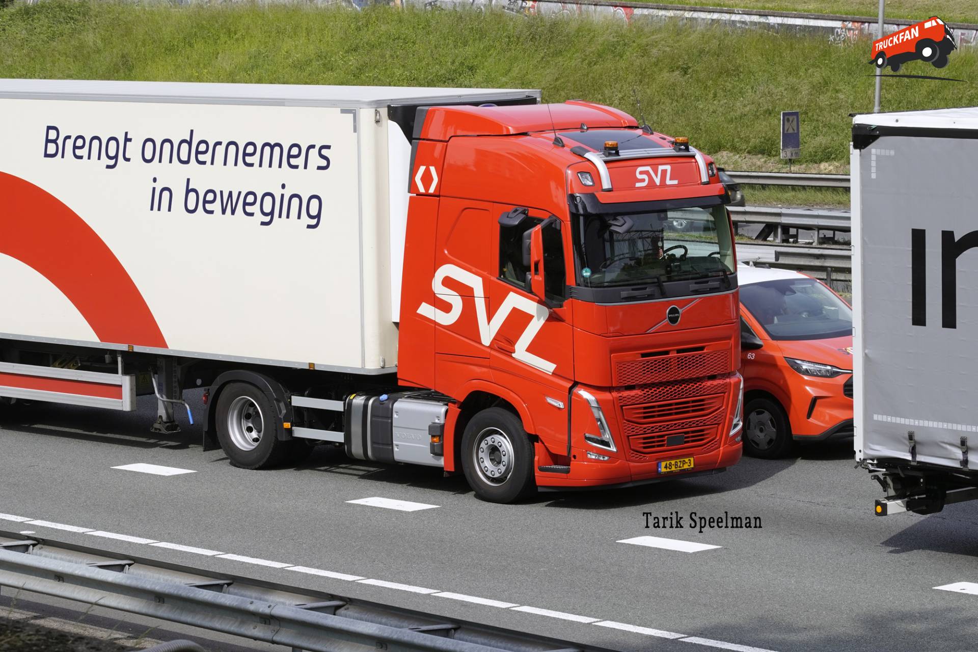 Volvo FH 5th Gen vrachtwagen met kenteken 48-BZP-3