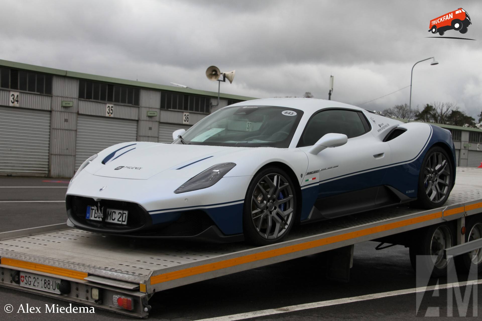 Maserati MC20 geregistreerd in Main-Tauber-Kreis bij Nürburgring