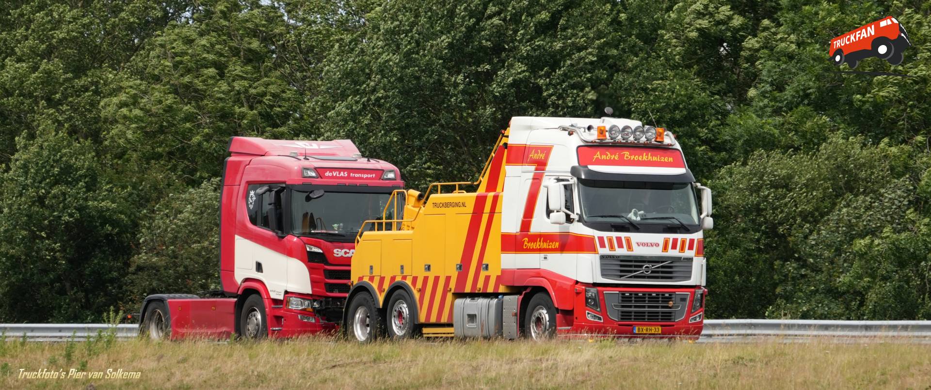 Volvo FH vrachtwagen van André Broekhuizen