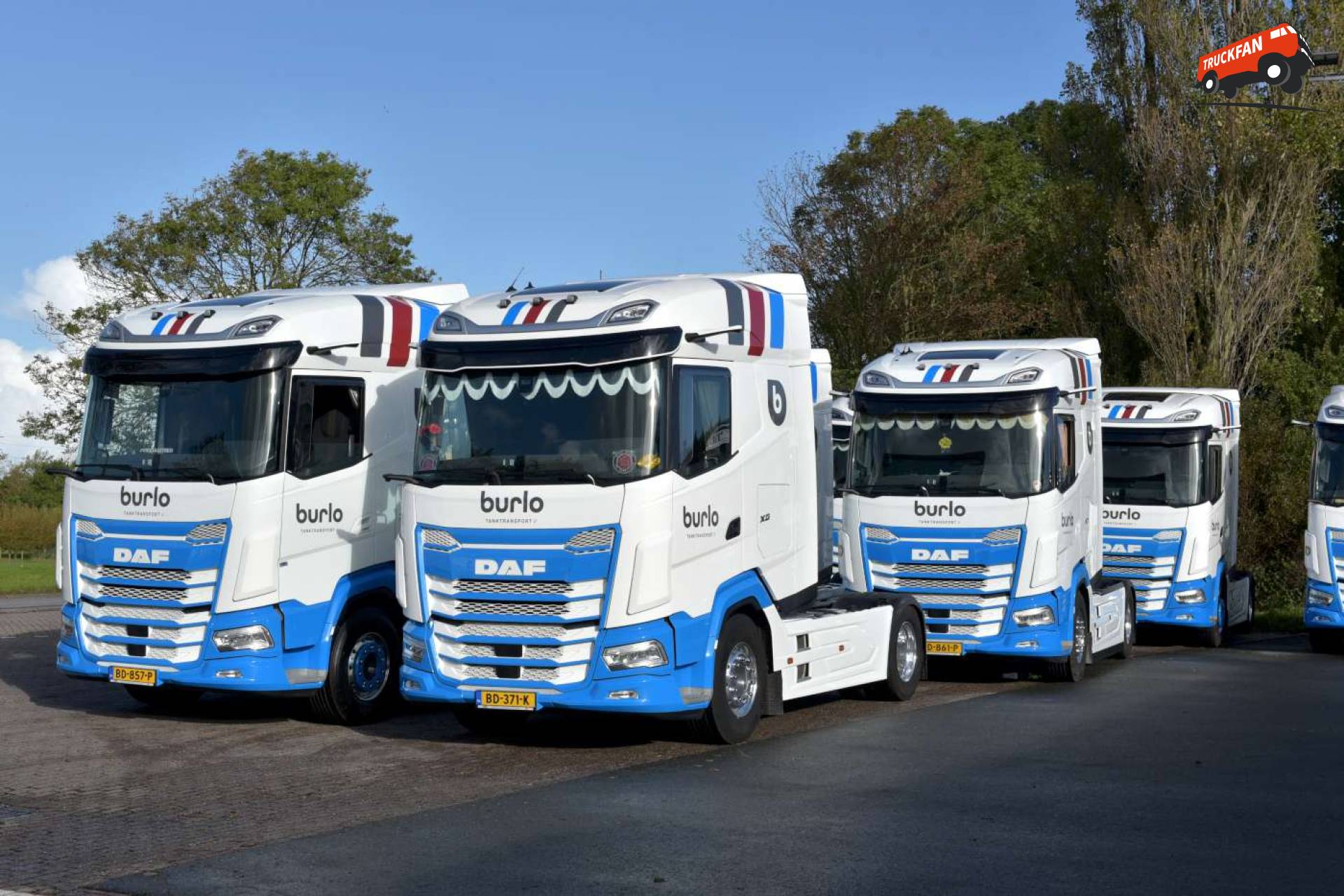 Burlo Tanktransport's 14 New DAF XG 480 Trucks