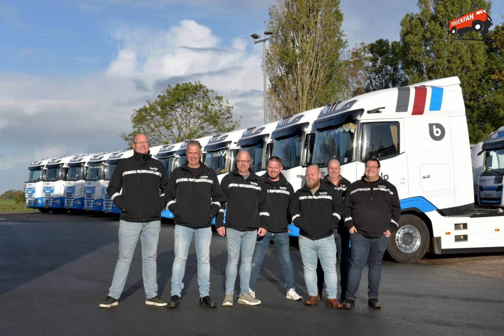Nieuwe DAF XG 480 trucks in gebruik door Burlo Tanktransport