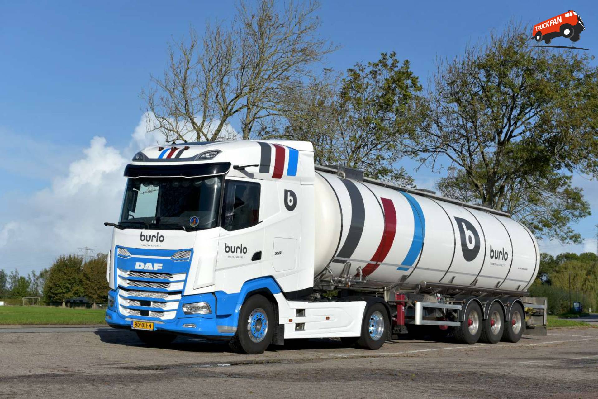 Nieuwe DAF XG 480 trucks in gebruik bij Burlo Tanktransport
