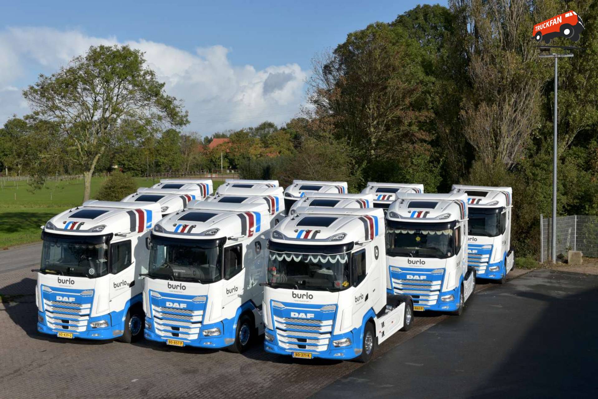 DAF XG 480 Trucks for Burlo Tanktransport in Bolsward