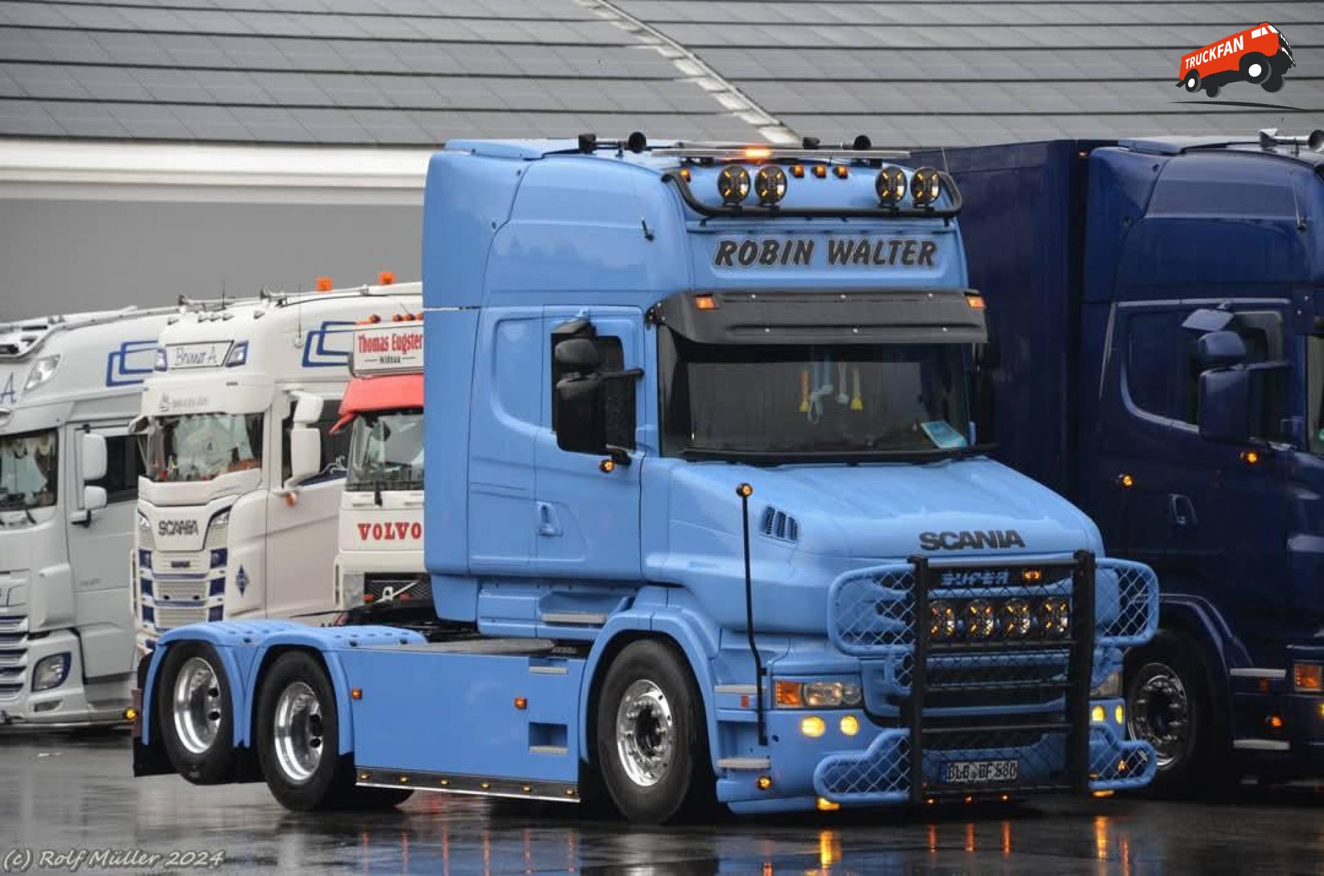 Scania T van Robin Walter binnenkort te koop in 1:50 bij Tekno