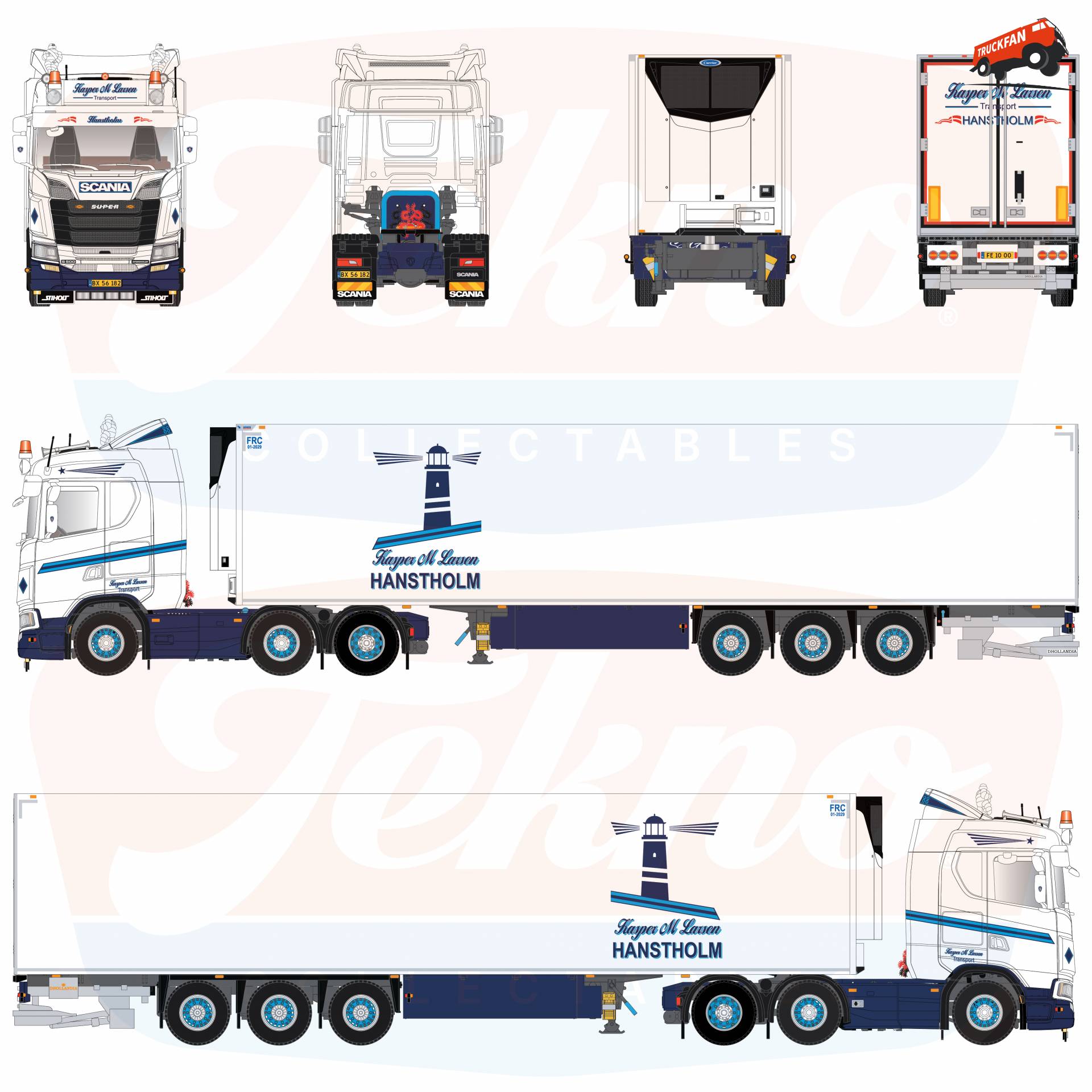 1:50 model Scania S500 Kasper M. Larsen