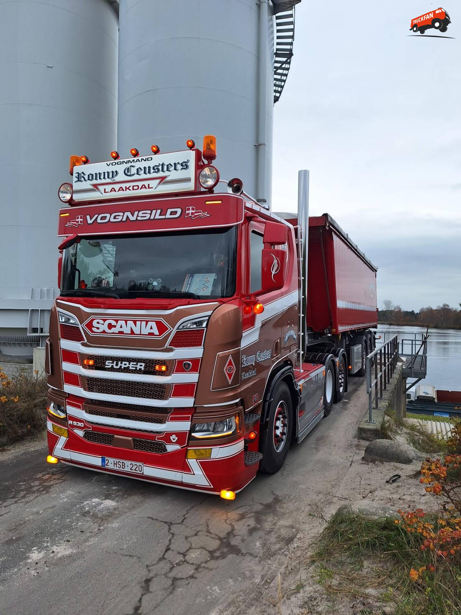 Scania R530 model announcement by Tekno