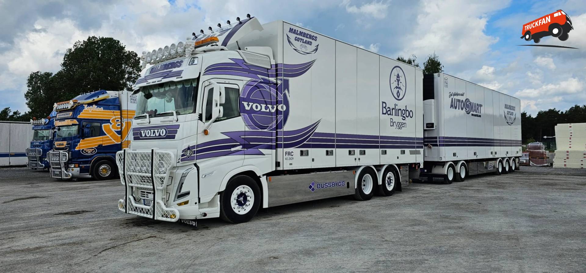 Volvo FH van Malmbergs binnenkort in 1:50 bij Tekno
