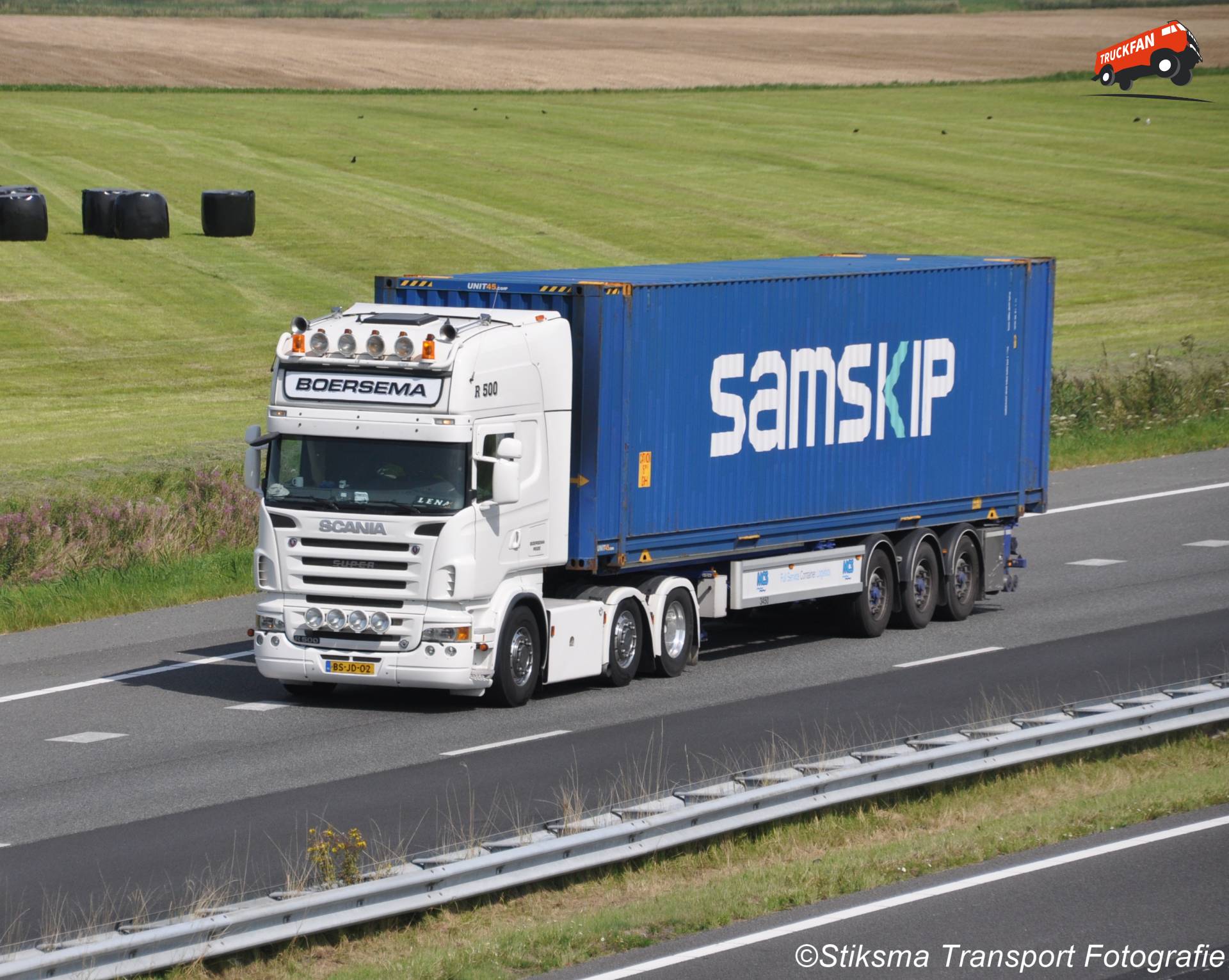 Scania R500 vrachtwagen van Boersema Transport