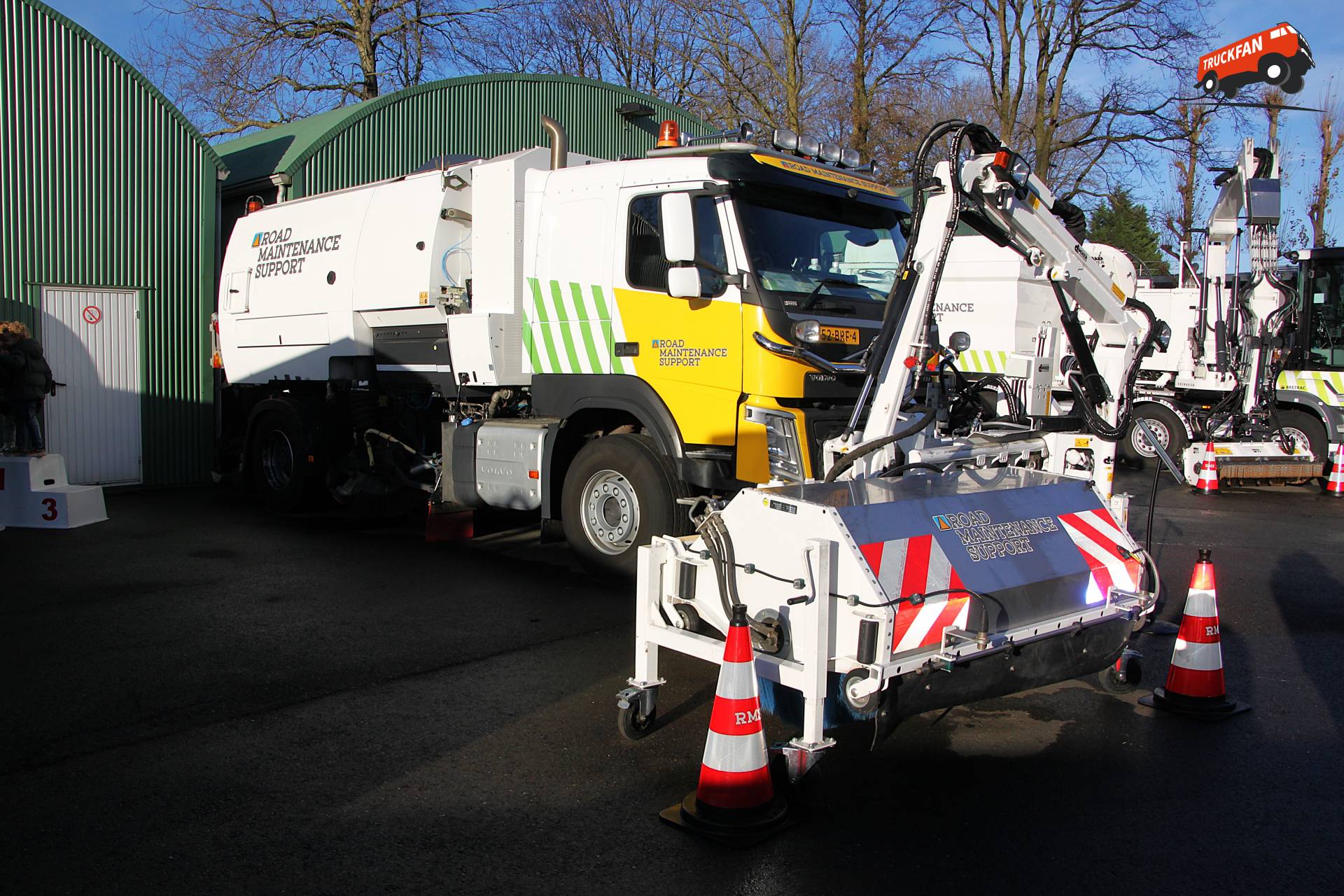 Volvo FM truck at RMS open day in Amsterdam