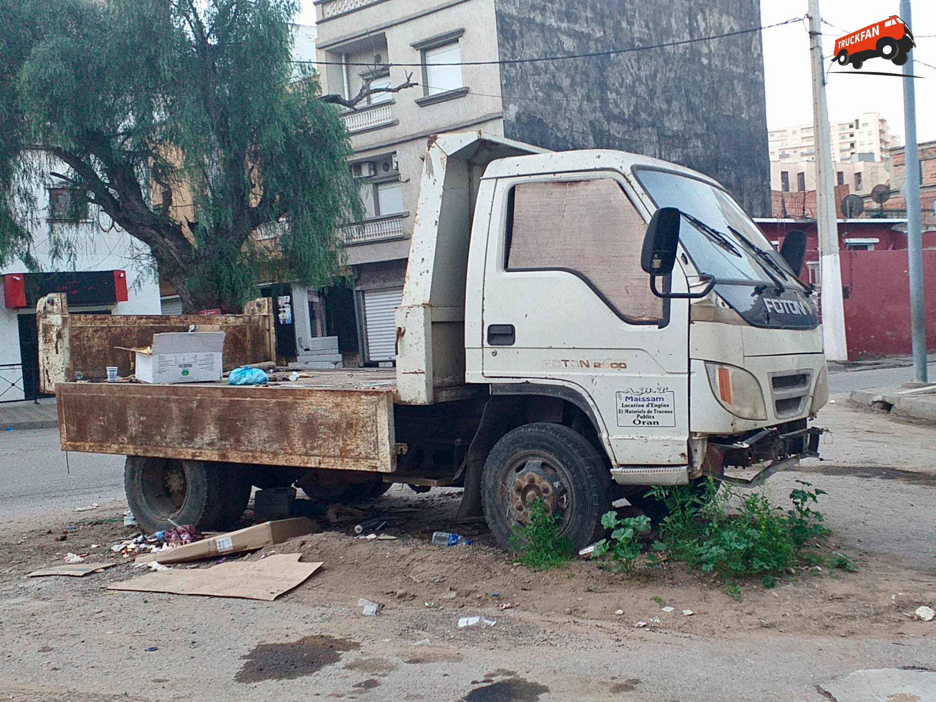 Foton Voertuig in Algerije januari 2020