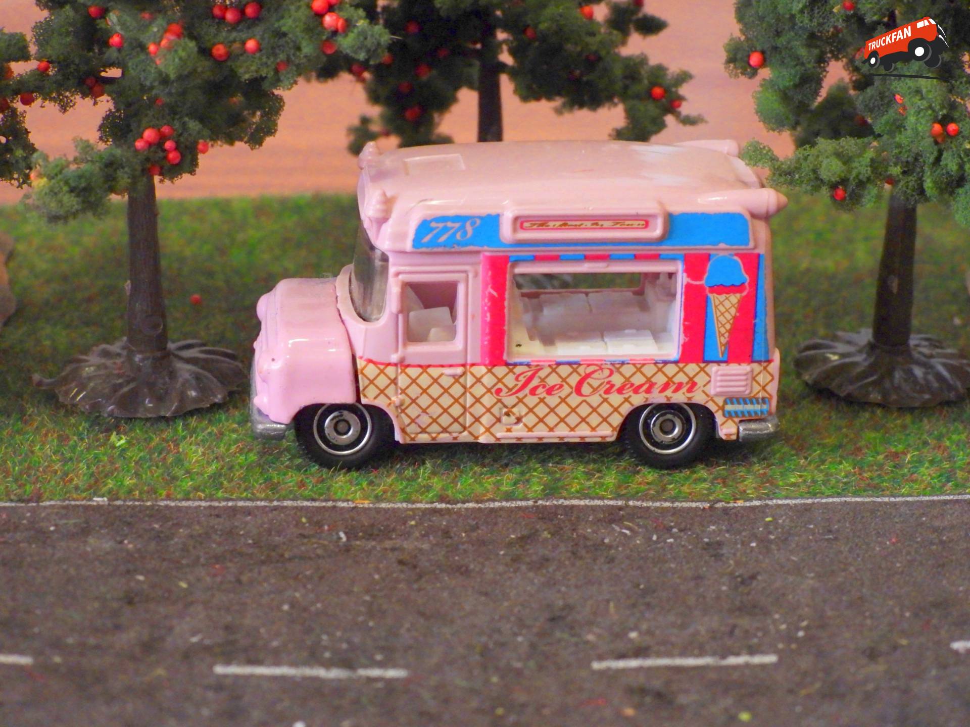 IJsjes in verschillende smaken