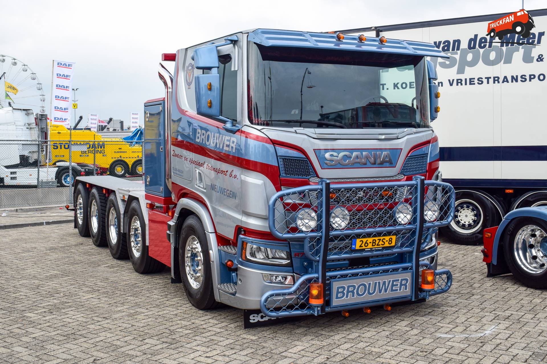 Scania R770NG Brouwer Zwaar en Speciaal Transport B.V. Nieuwegein