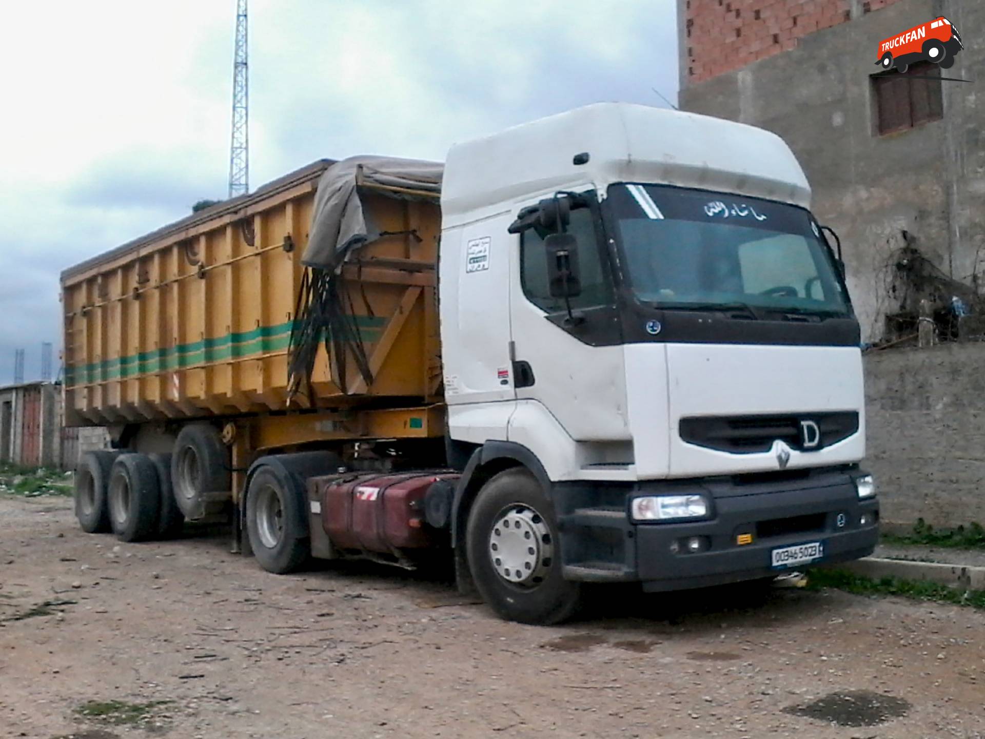 Renault Premium Truck op Algerijnse wegen in 2019