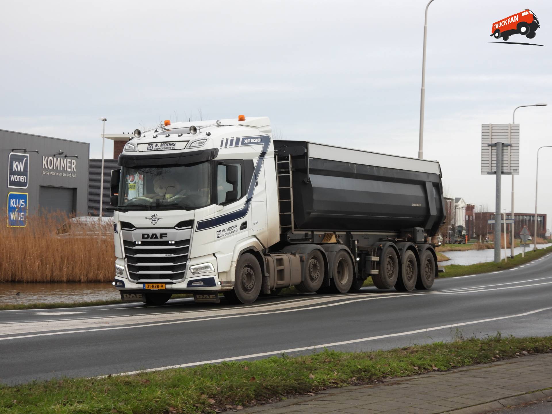 DAF XF 530 FTG 2024 op de N210 bij Schoonhoven