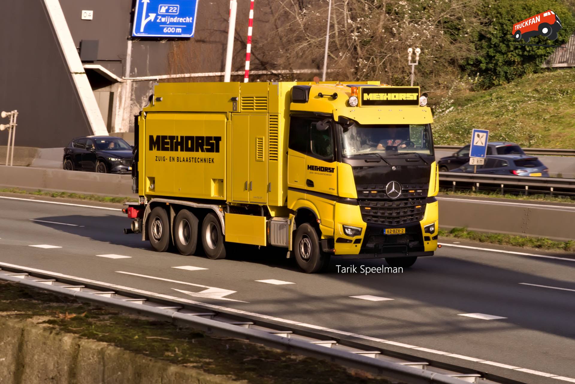 Mercedes-Benz Arocs van Methorst Zuig en Blaastechniek