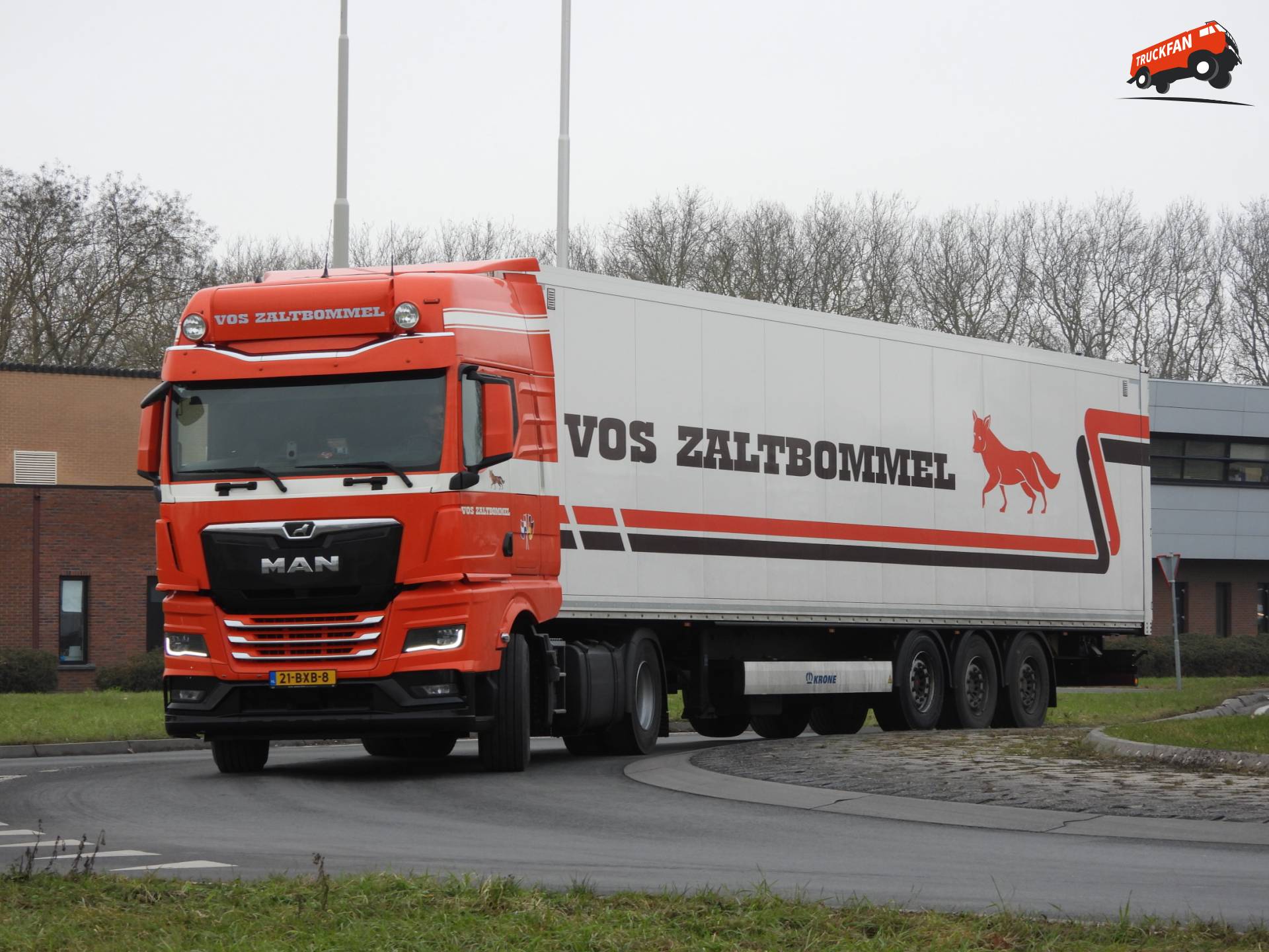 Vos Zaltbommel MAN TGX 18.480 in Schoonhoven