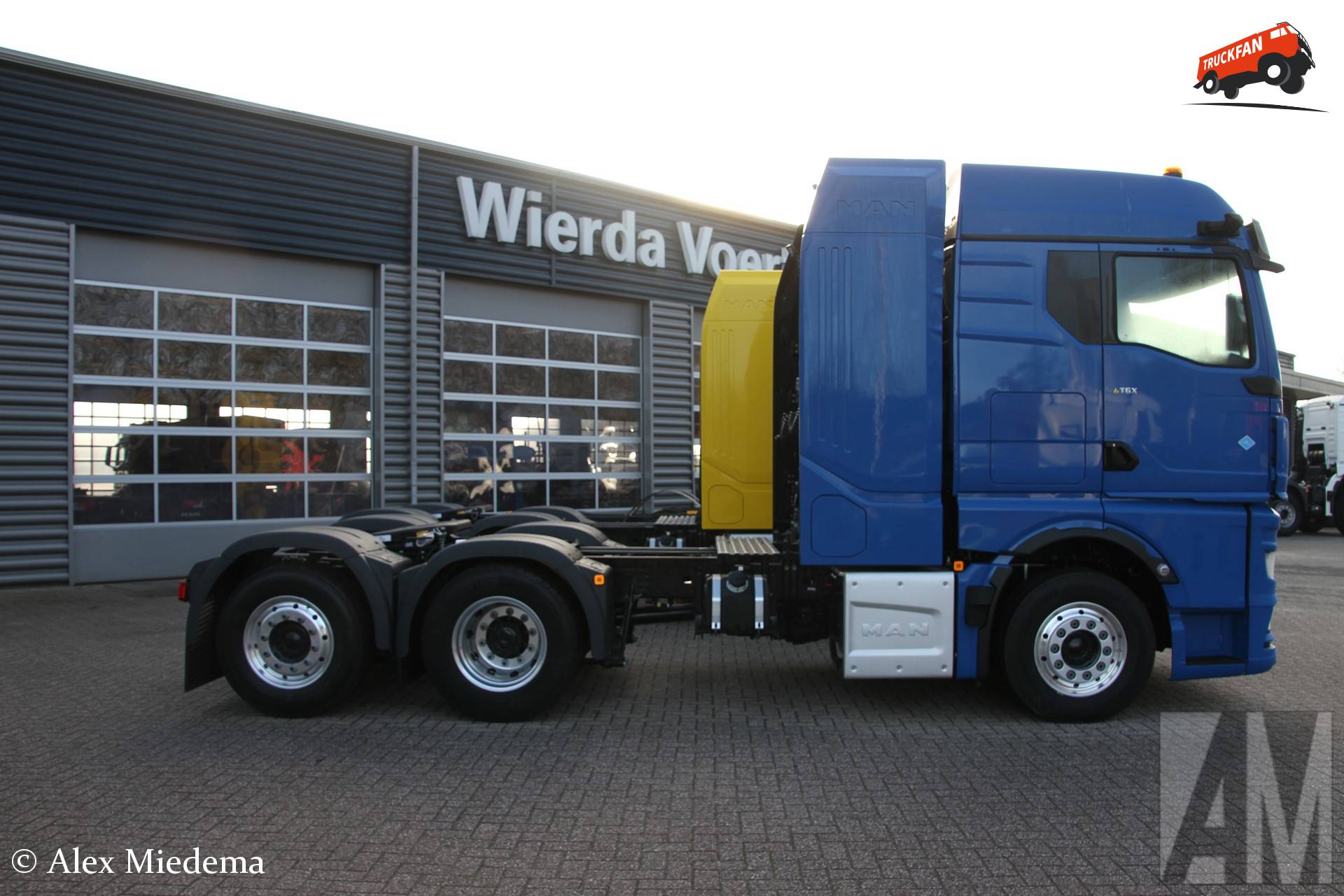 MAN hTGX waterstoftruck op Wierda Joure, december 2025