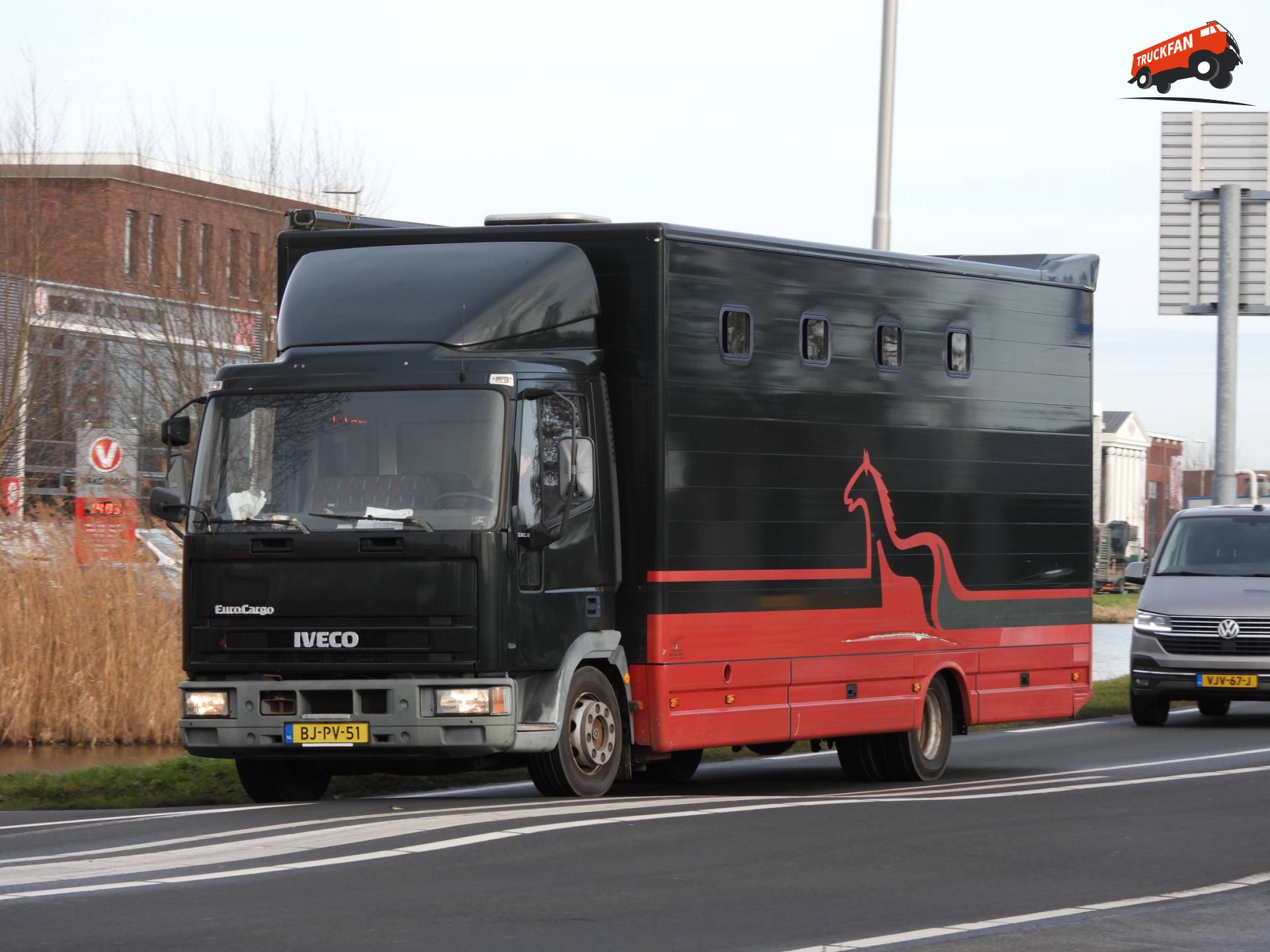 Klassieker deze Iveco EuroCargo van 2001.