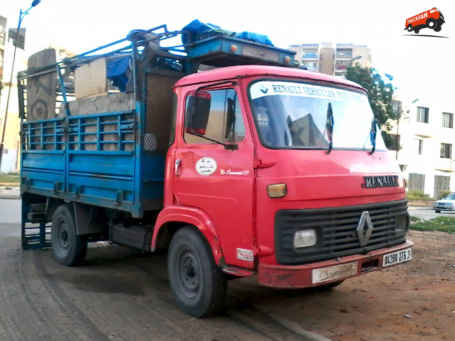 Renault SG op Algerijnse wegen in 2019 vastgelegd