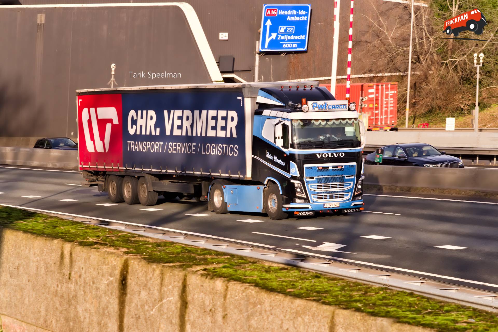Volvo FH4 van PWT Thermo op de A16
