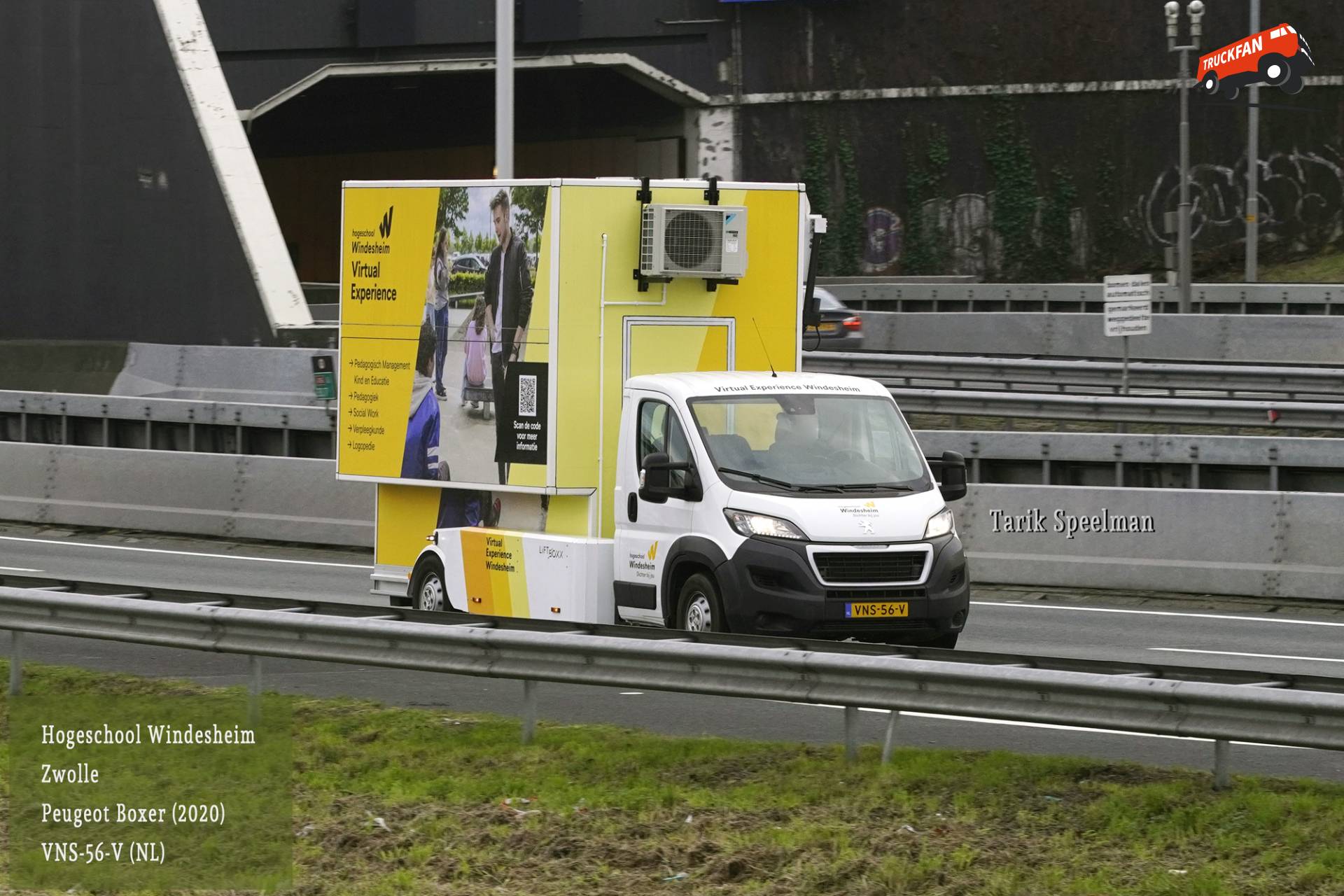 Mobiel Presentatie voertuig van Hogeschool Windesheim
