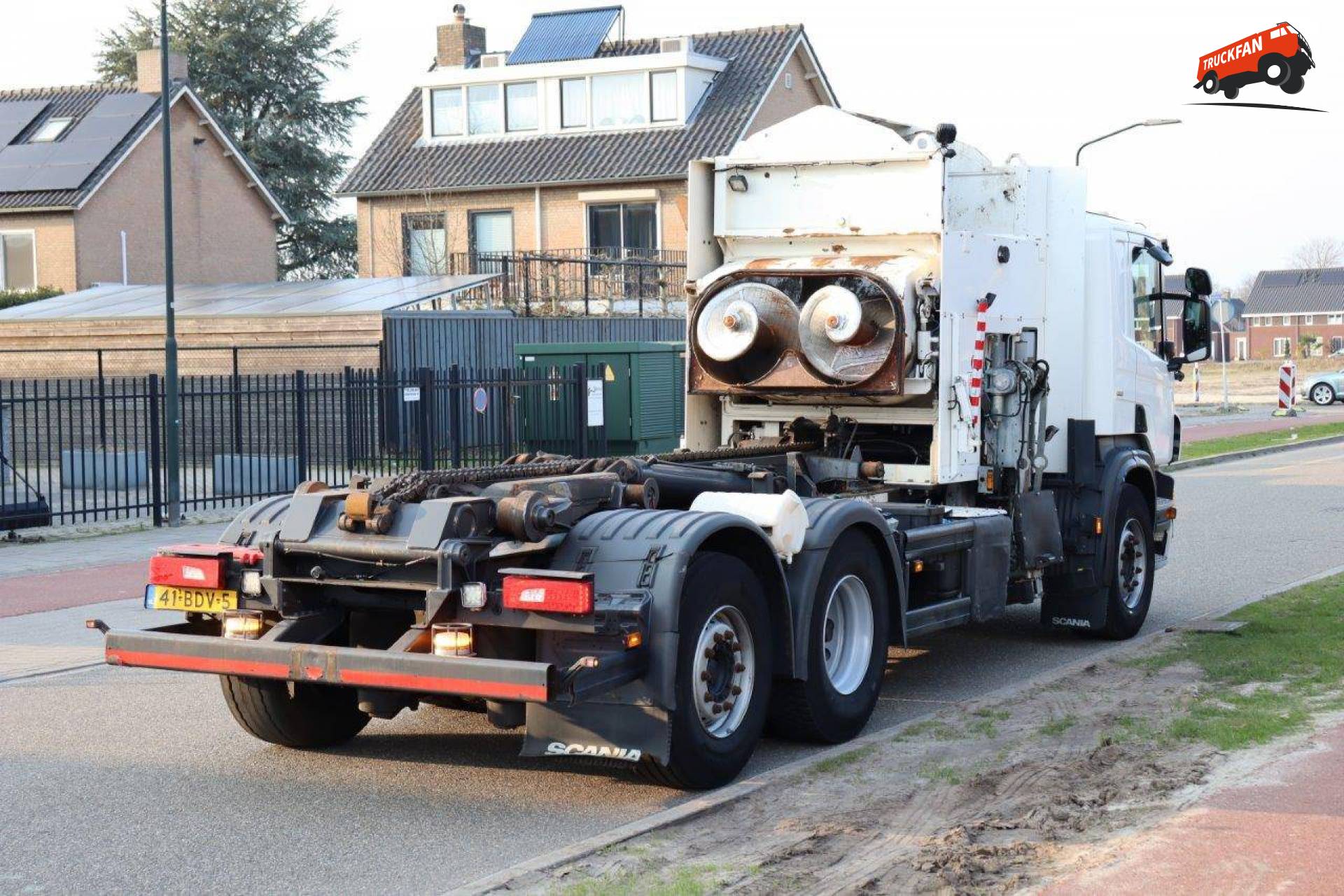 Oude Scania P280 van Gemeente Assen