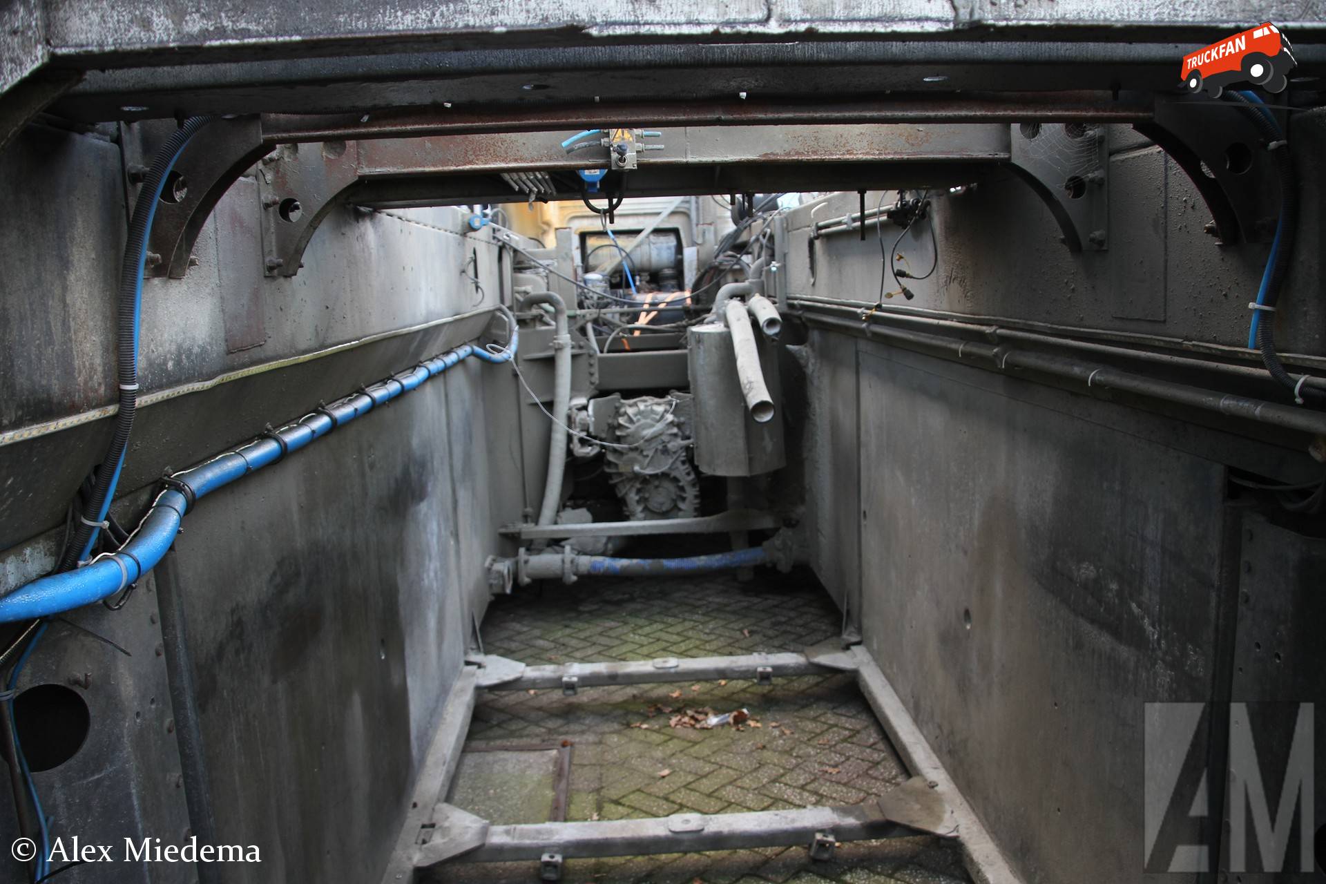 WVT TGS 8x4 Schuimbetonwagen bij Wierda in Joure – december 2025