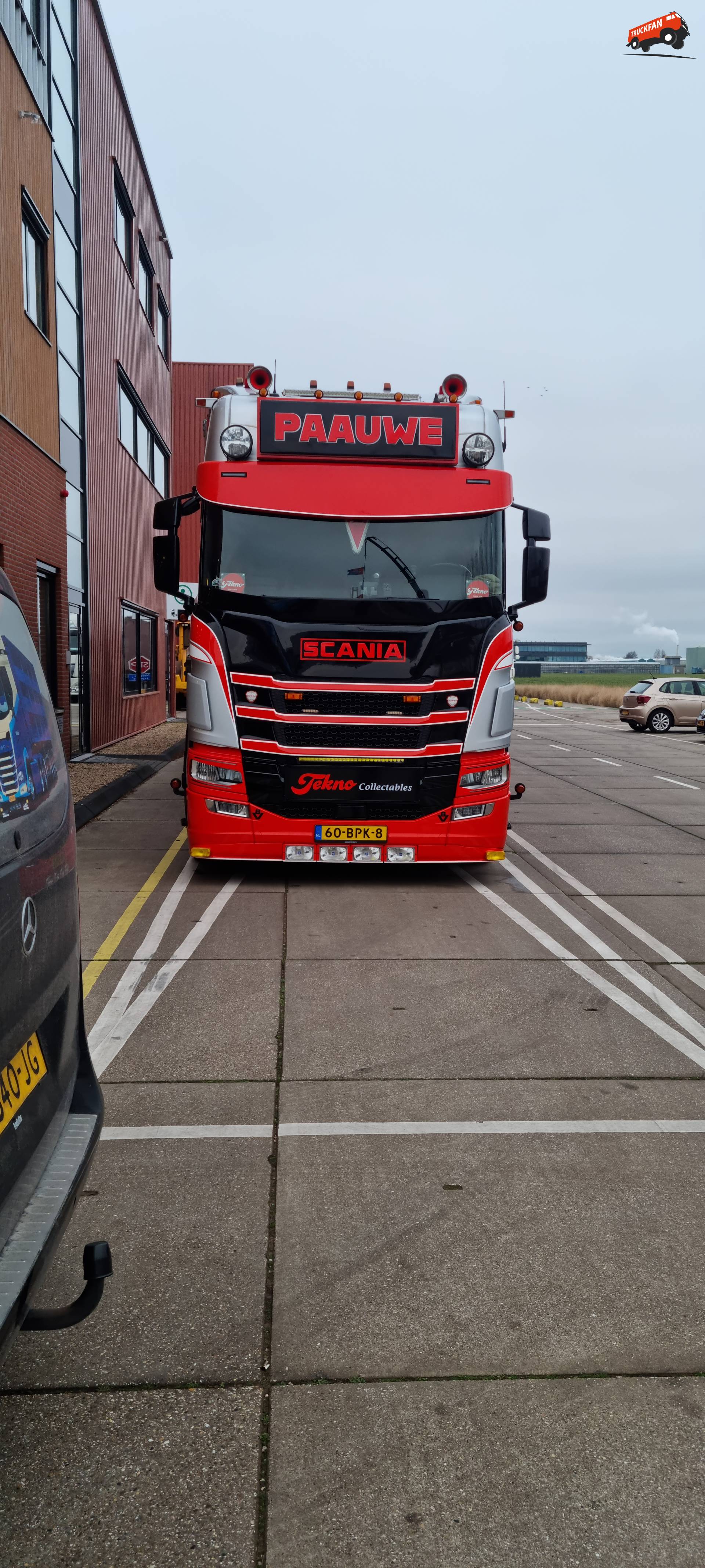 Scania S650 op evenement Tekno Oliebollendag 27 december 2025