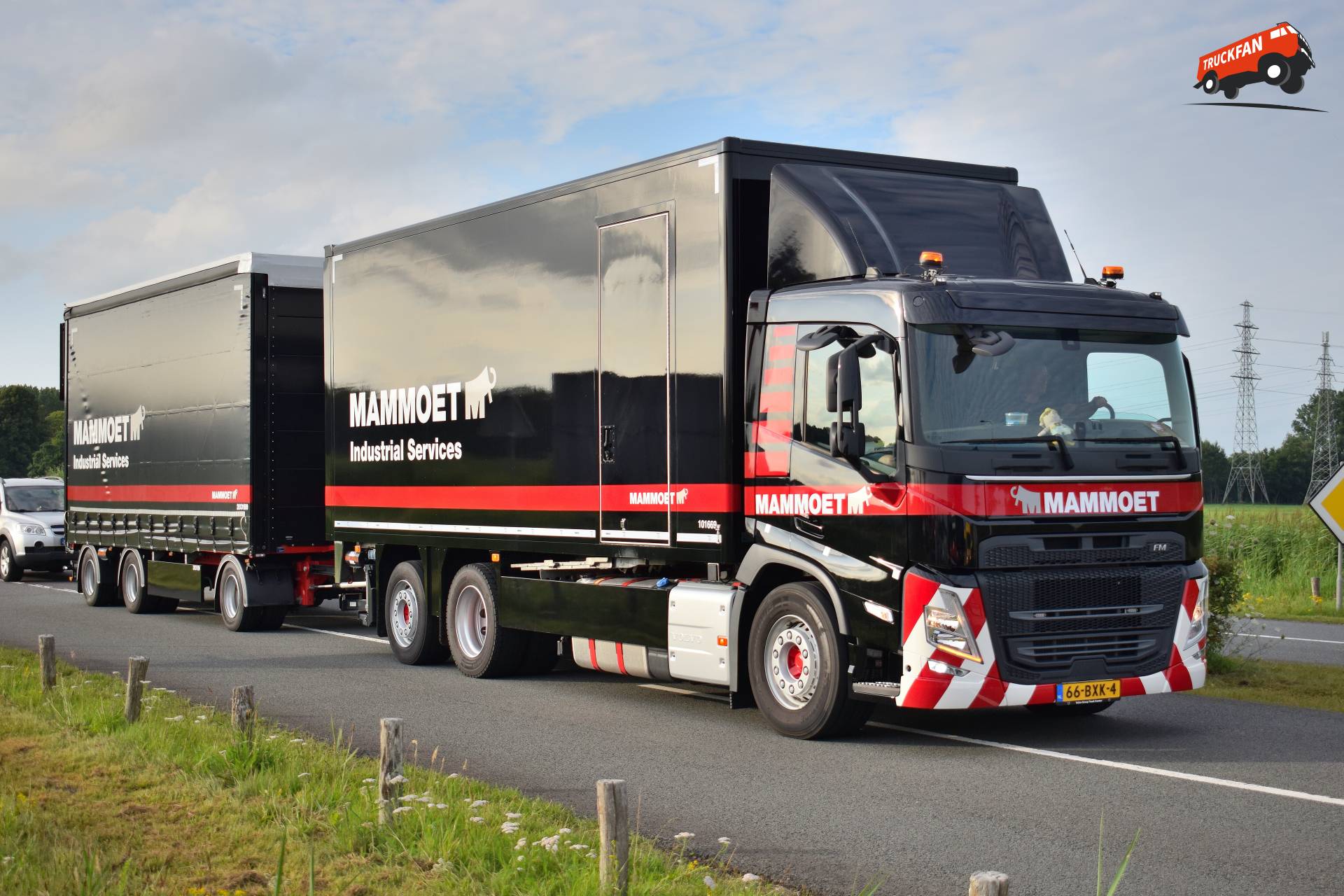 Volvo FM5 Mammoet Truckstarfestival 2025 in Assen