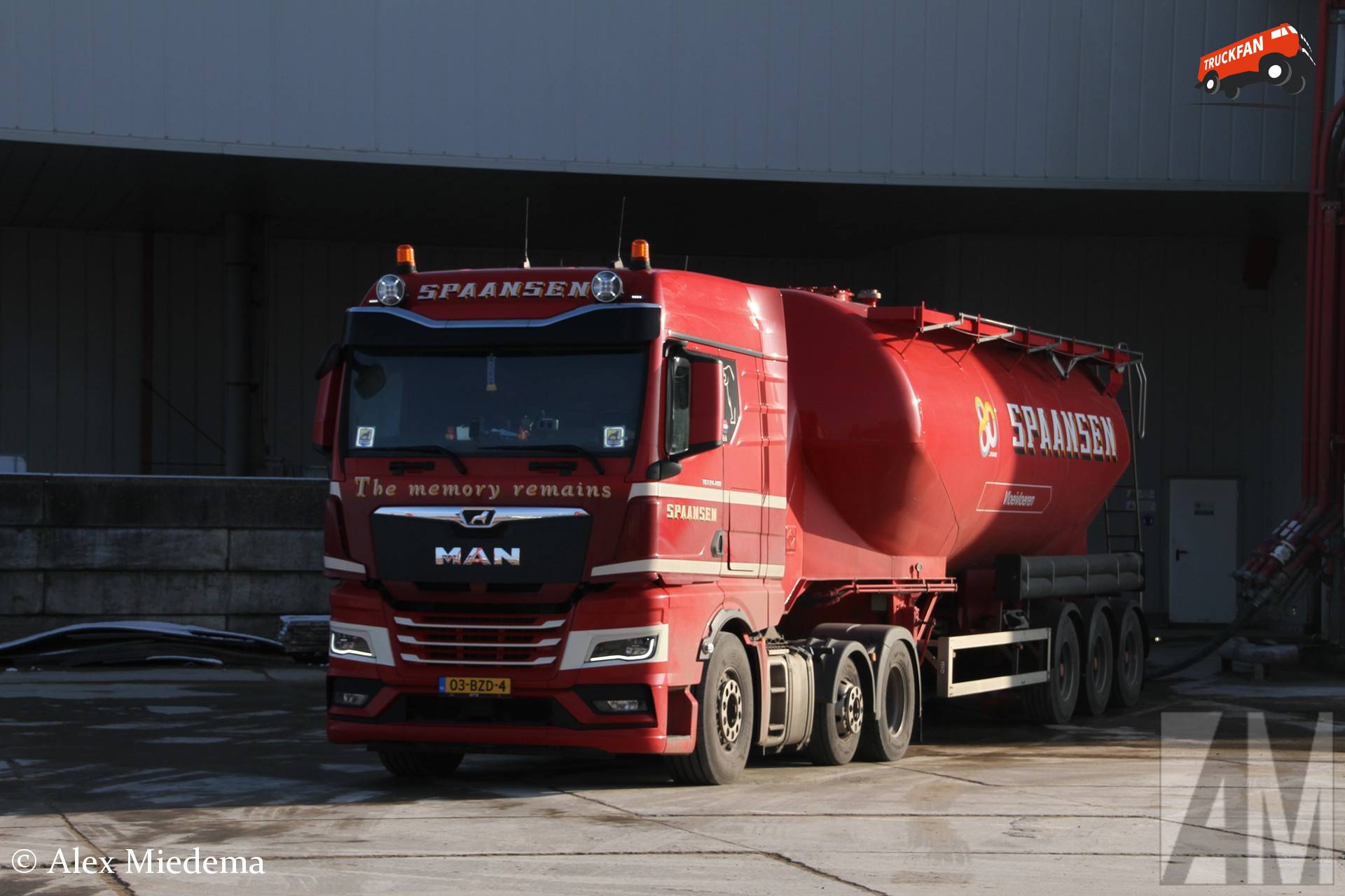 MAN TGX 3rd gen at Spaansen in Harlingen