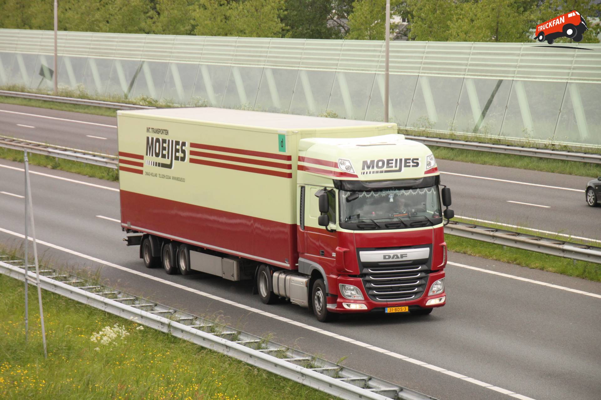 DAF XF Euro 6 vrachtwagen vastgelegd door Vincent Smit