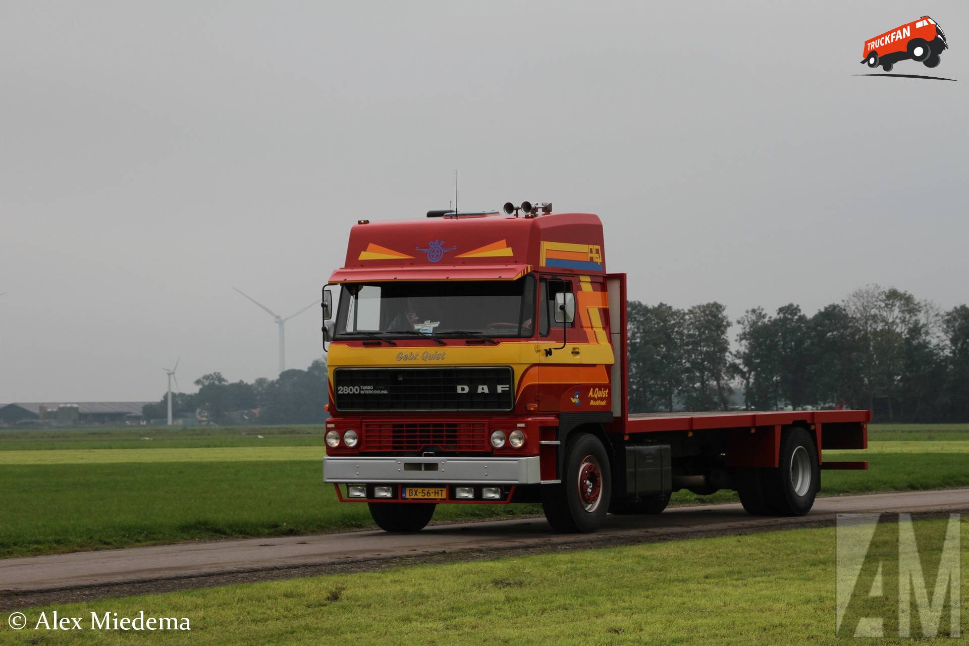DAF 2800 truck bij OCV Herfstrit 2025