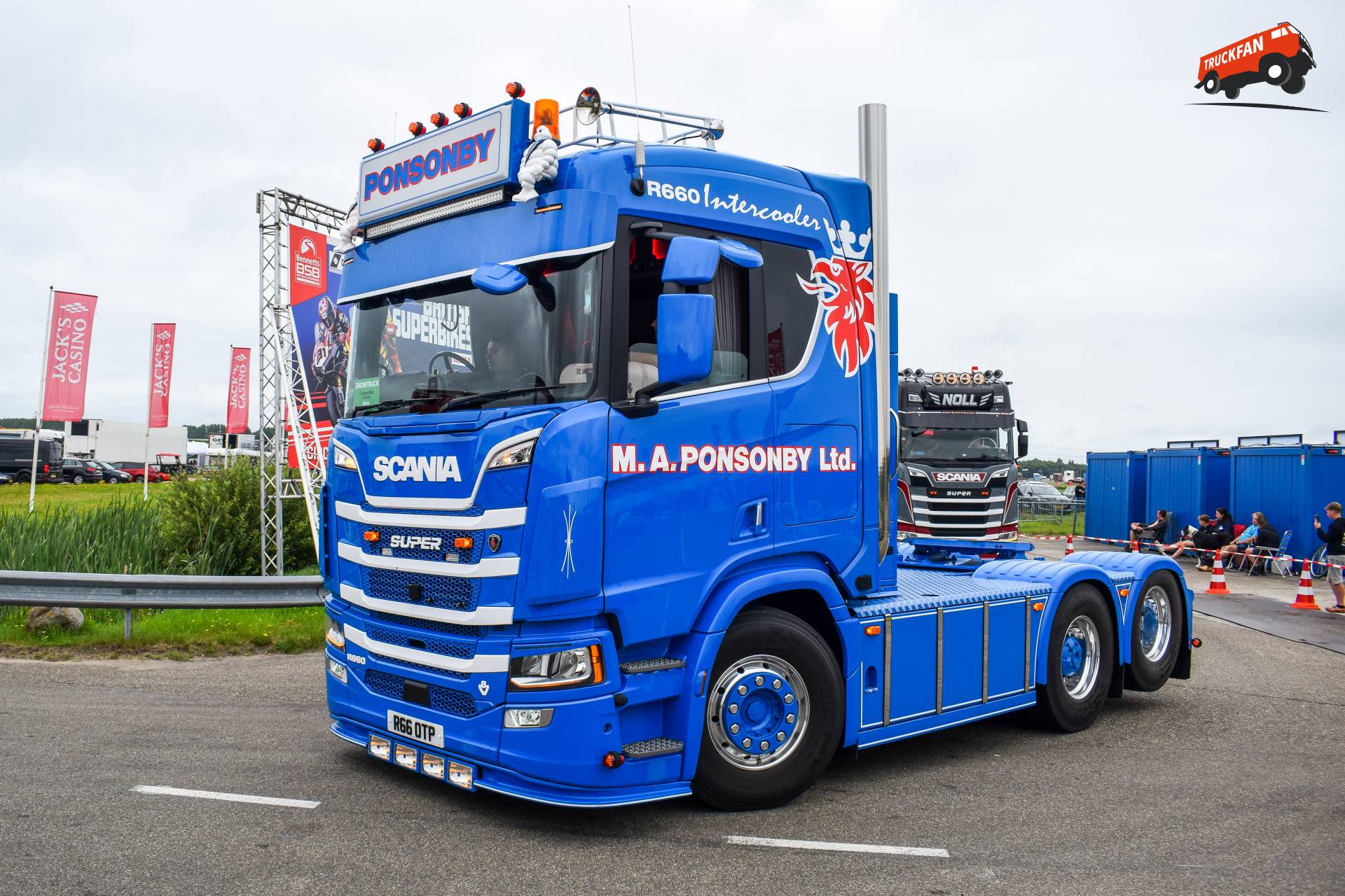 Scania R660NG M.A. Ponsonby Ltd Lichfield Staffordshire (UK)