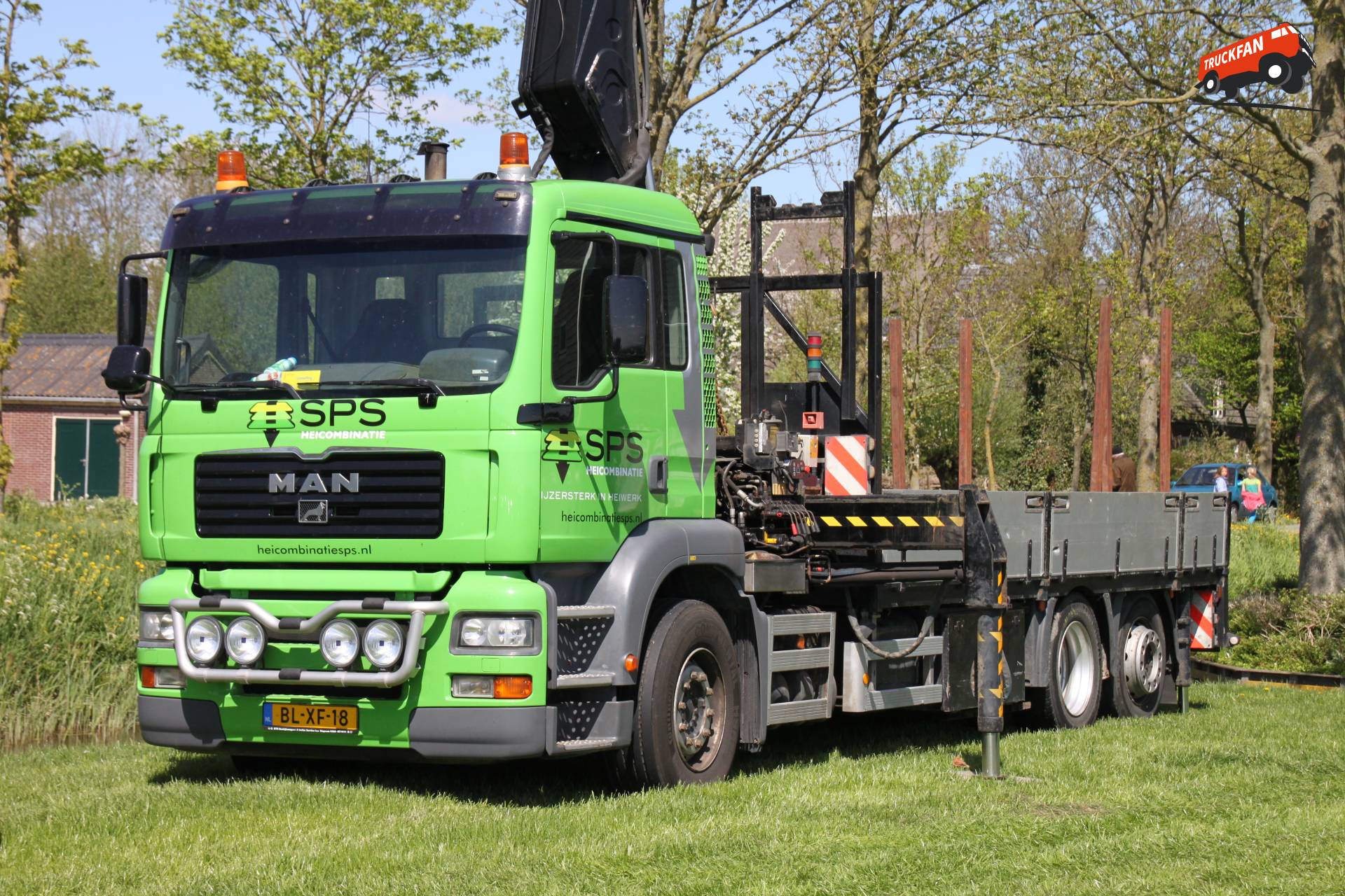 MAN TGA tractor at Tractor Pulling Hensbroek 2013