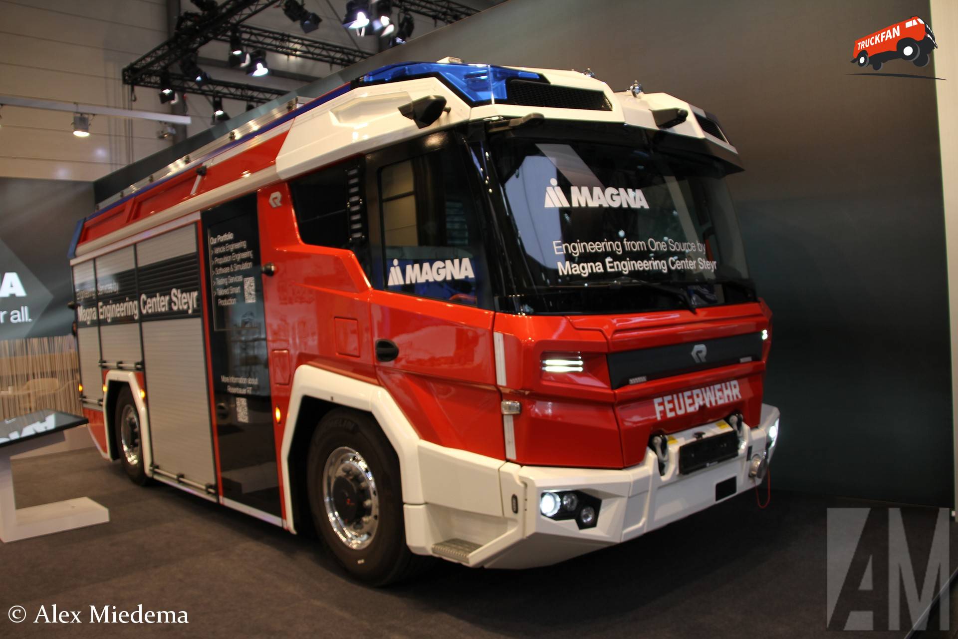 Rosenbauer RT op Magna stand bij IAA 2024