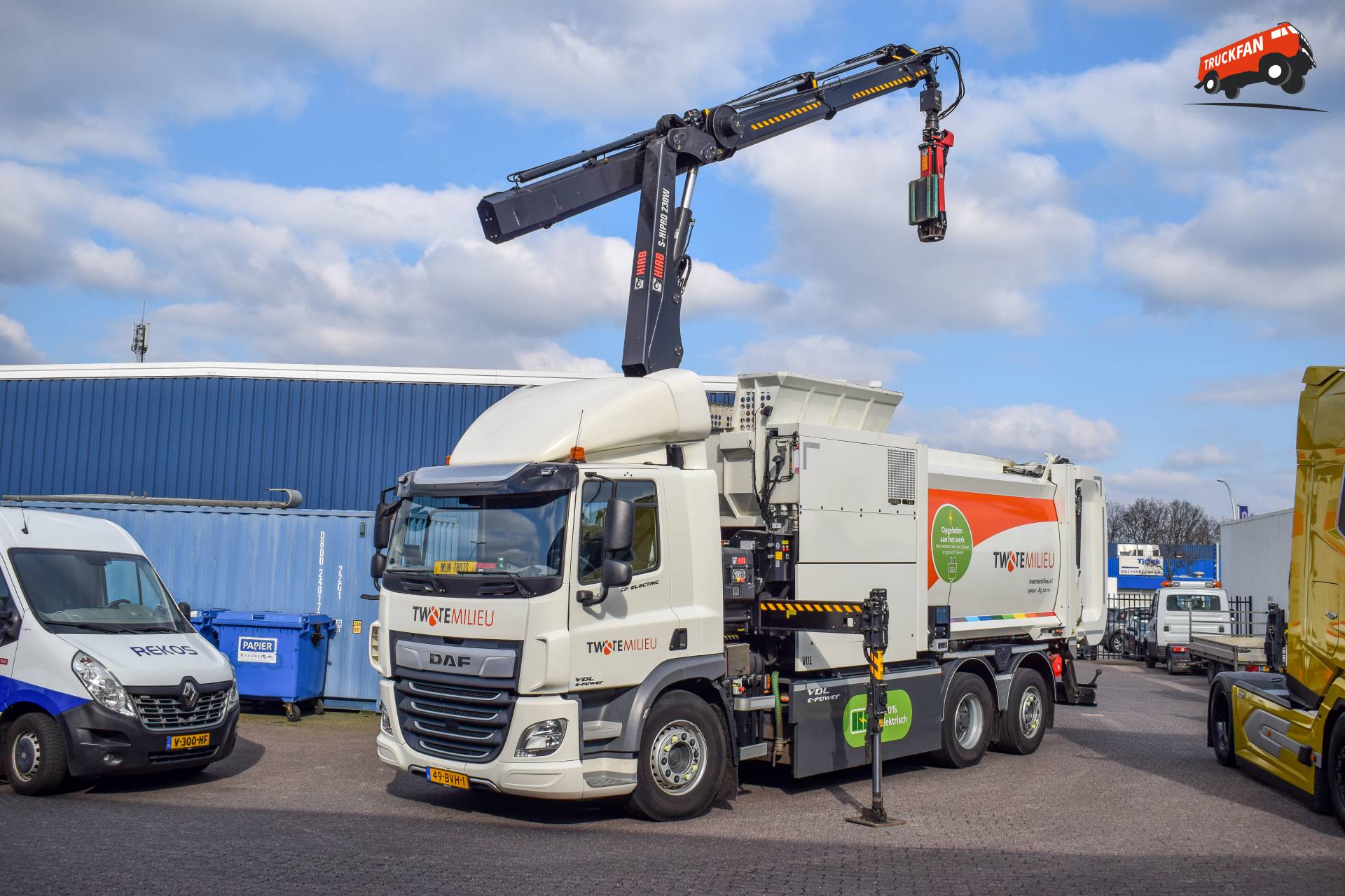 DAF FAN CF Electric Twente Milieu Enschede