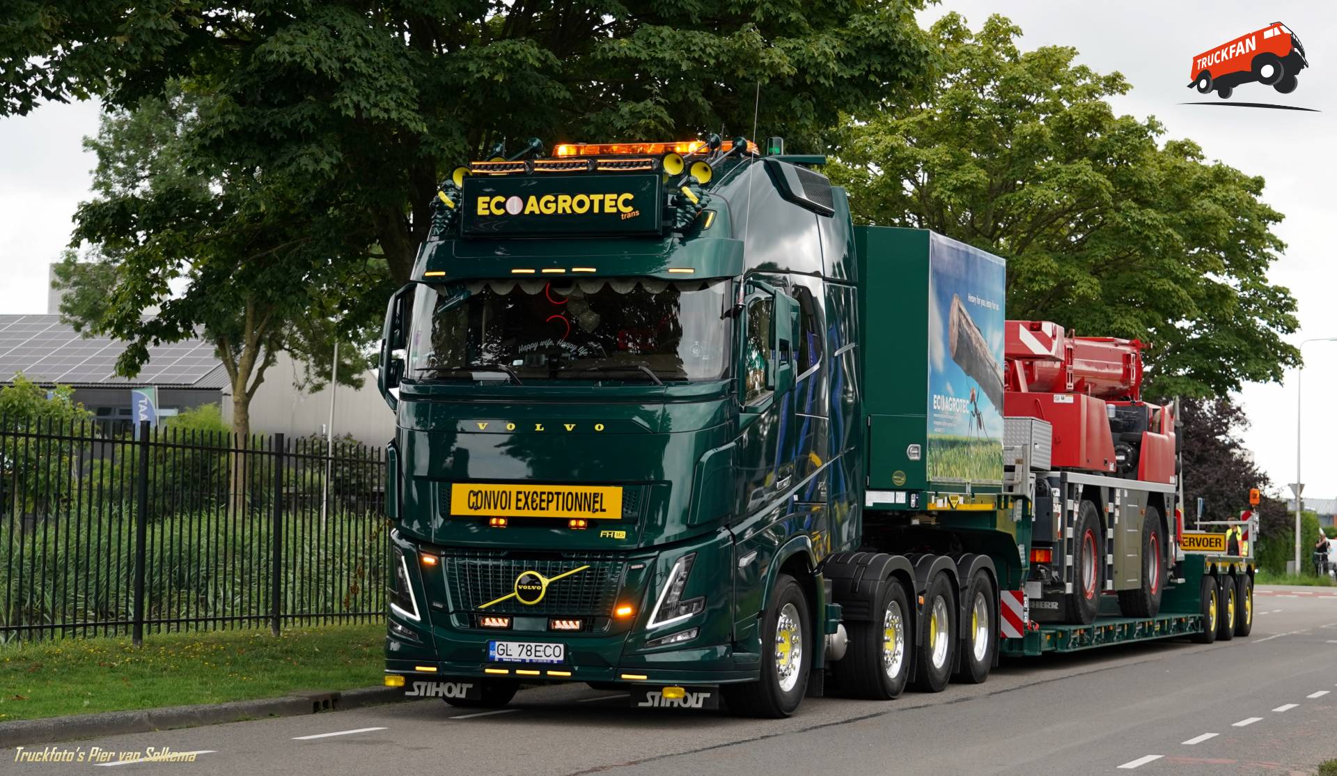 Volvo FH5 van Eco Agrotec in Kampen
