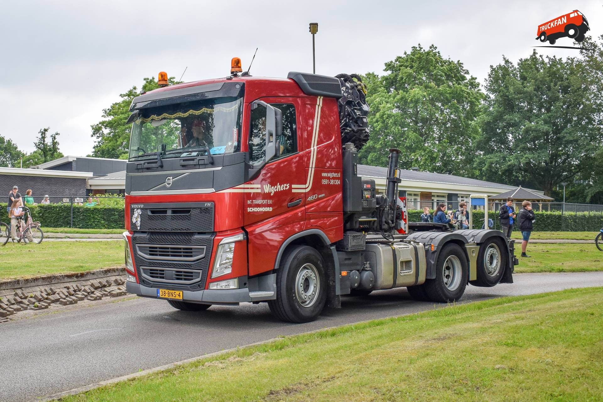 Volvo FH4  Wigchers Internationaal Transport B.V. Schoonoord Truckrun De Trans Emmen 2024