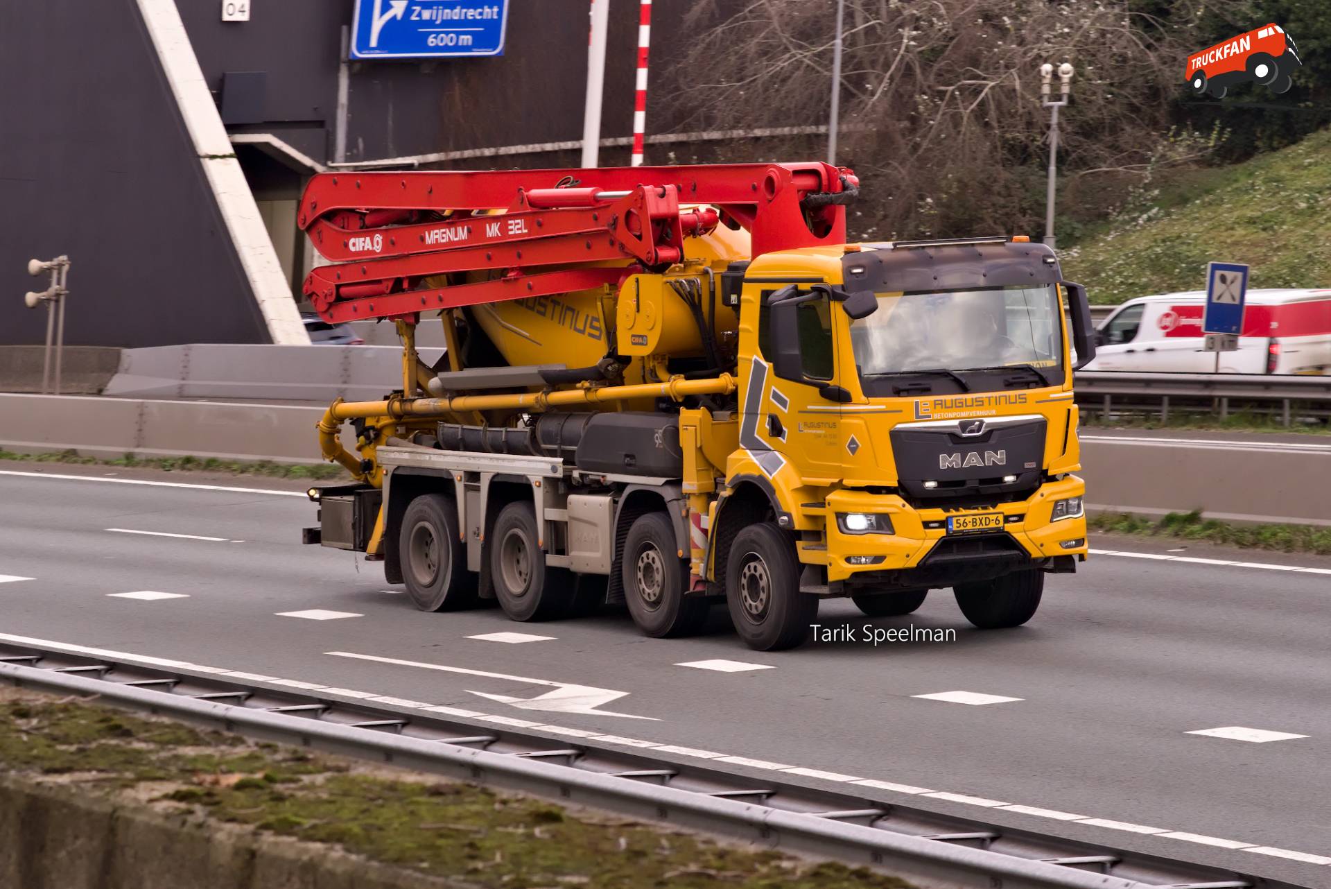 MAN TGS 3rd Gen Betonmixer en Betonpomp op A16