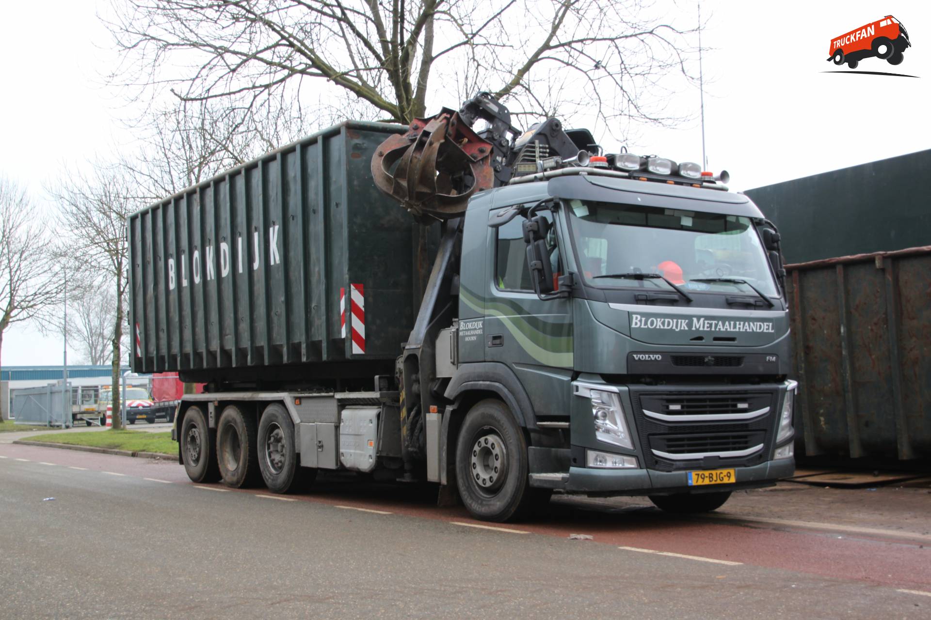 Volvo FM vrachtwagen bij Blokdijk Metaal op 23 januari 2026