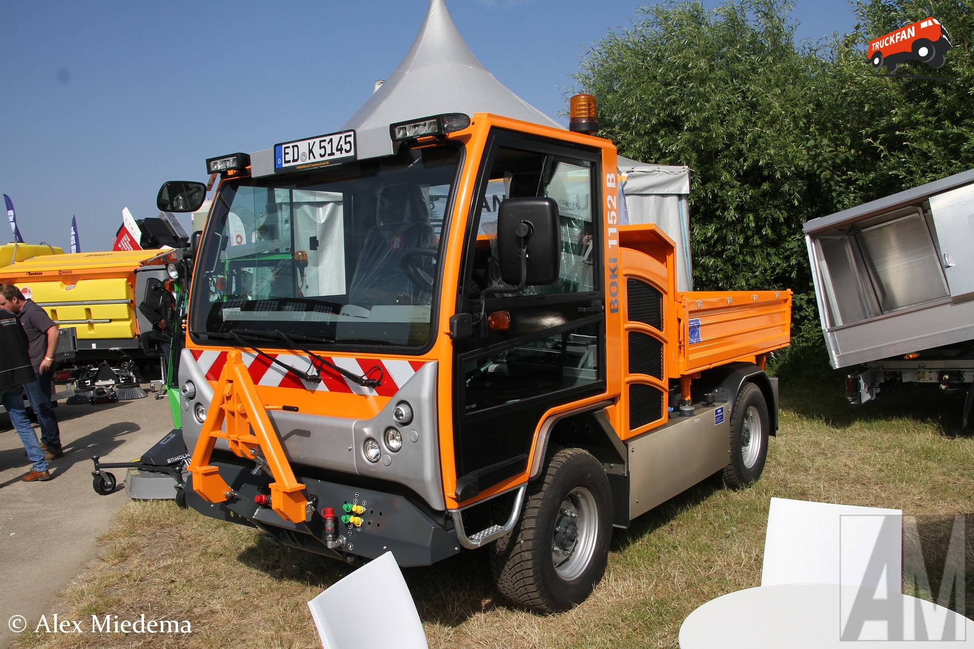 Bokimobil 1152 B op ReinigingsDemoDagen 2023 in Biddinghuizen