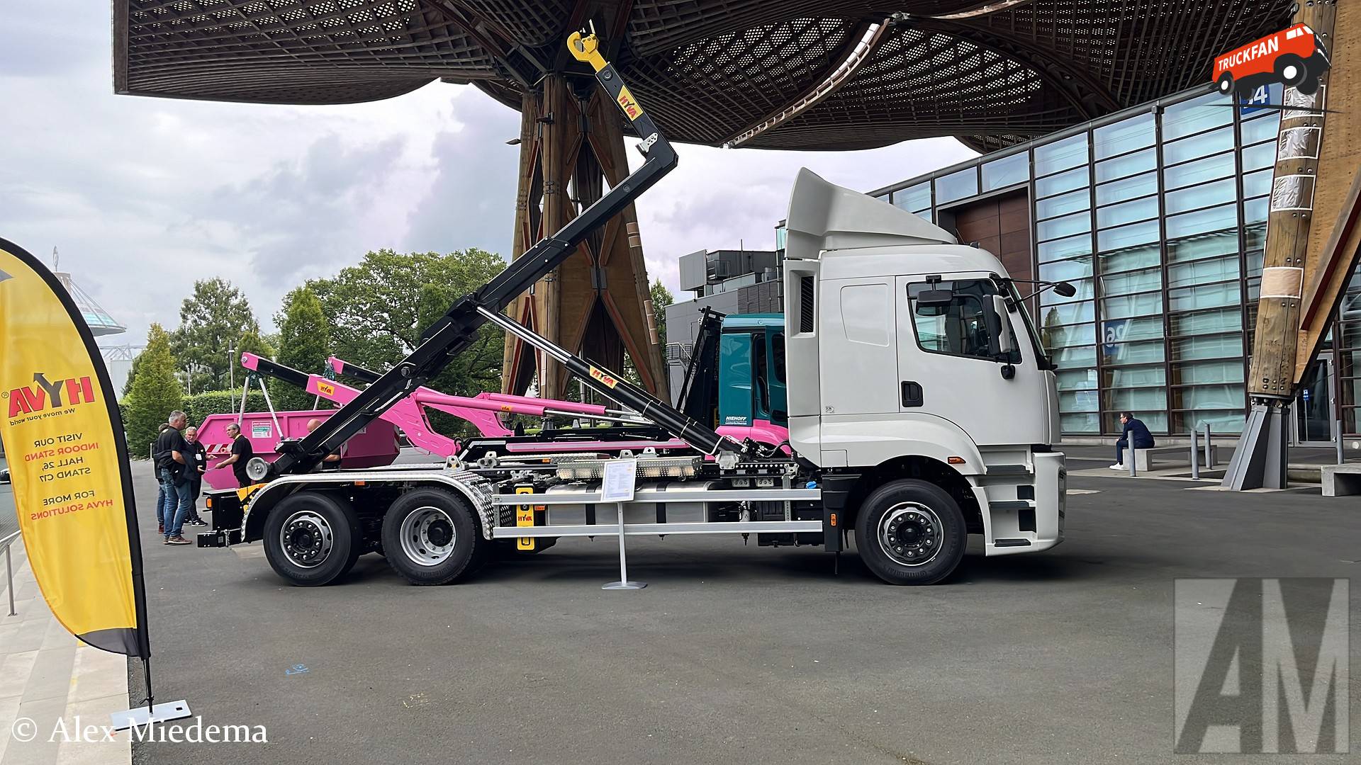 Hyva haakarm op Ford F-Line bij IAA 2024